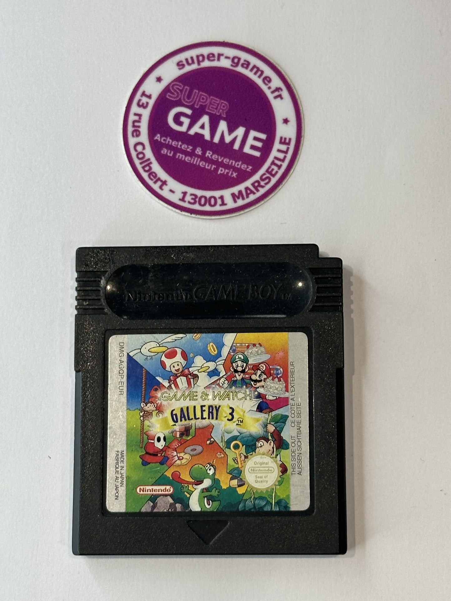 GAME & WATCH GALLERY 3 - sans boite - GAMEBOY