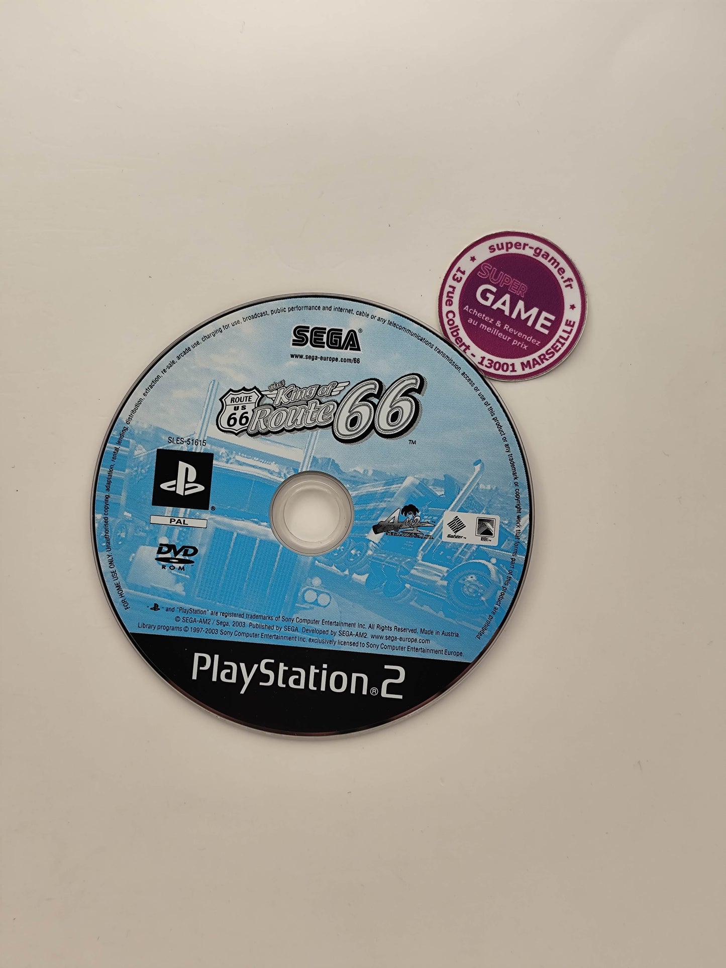 THE KING OF ROUTE 66 - PS2