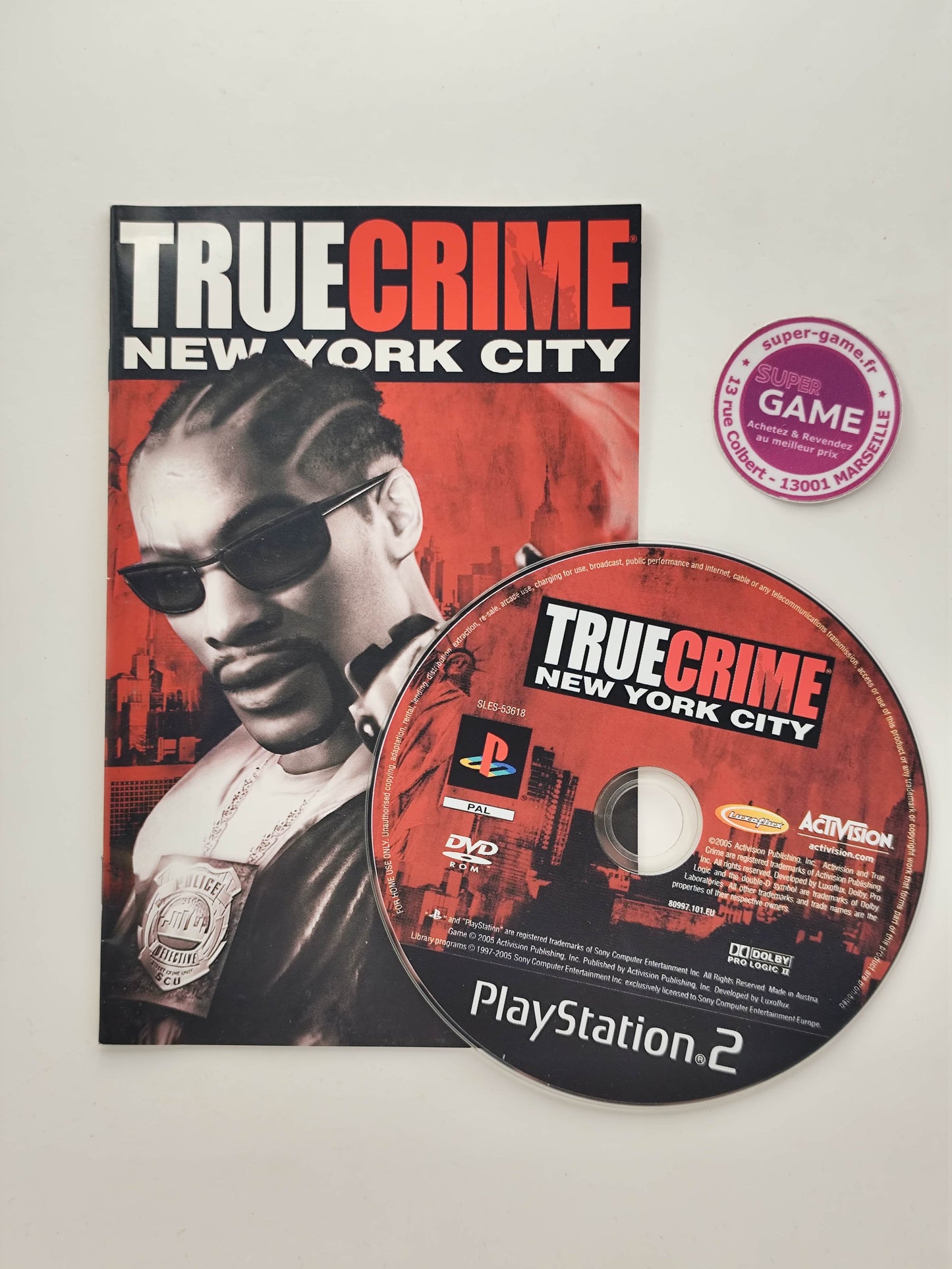 TRUE CRIME NEW YORK CITY - PS2