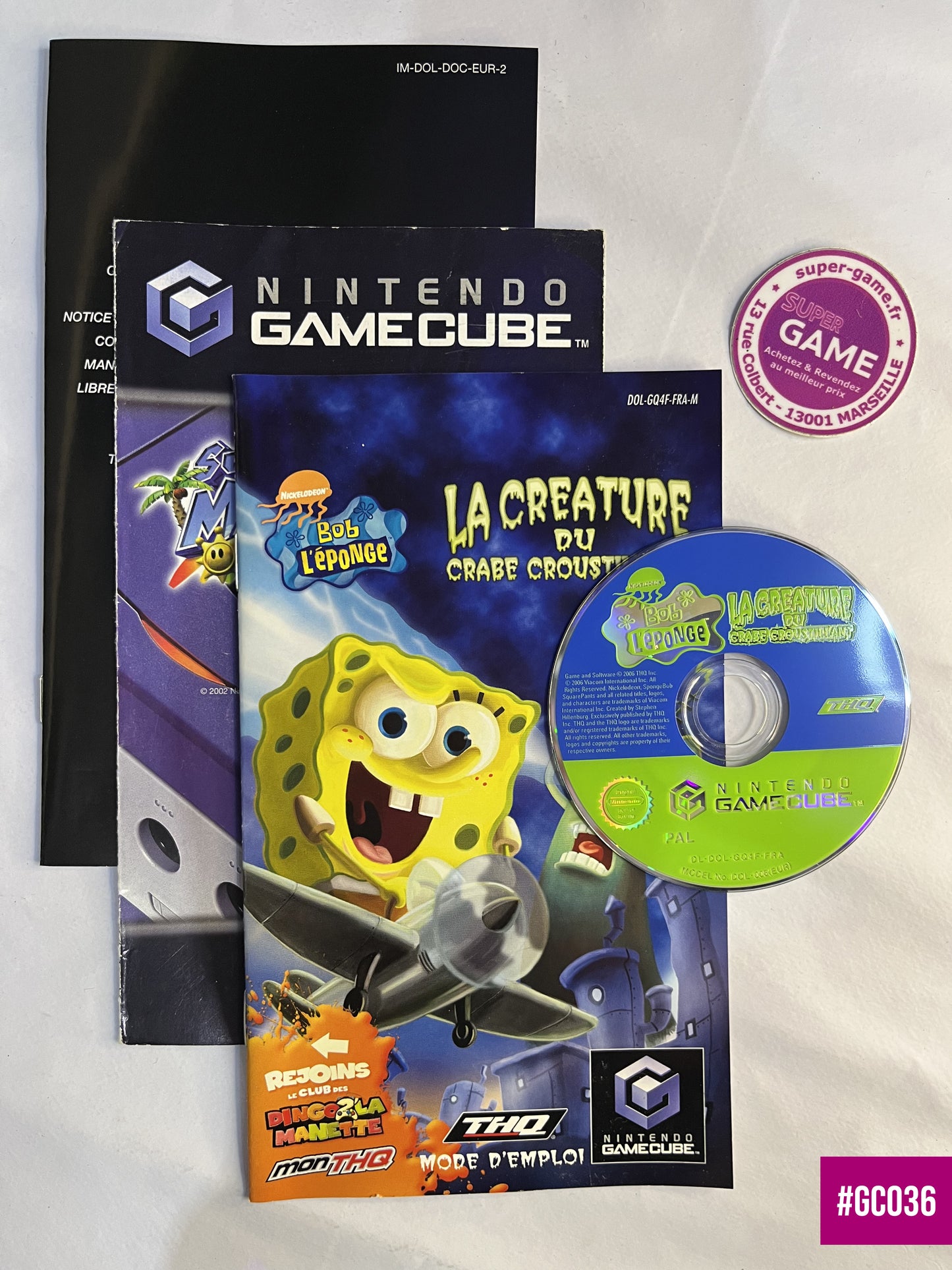 Bob l'Eponge La Créature du Crabe Croustillant - #GC036