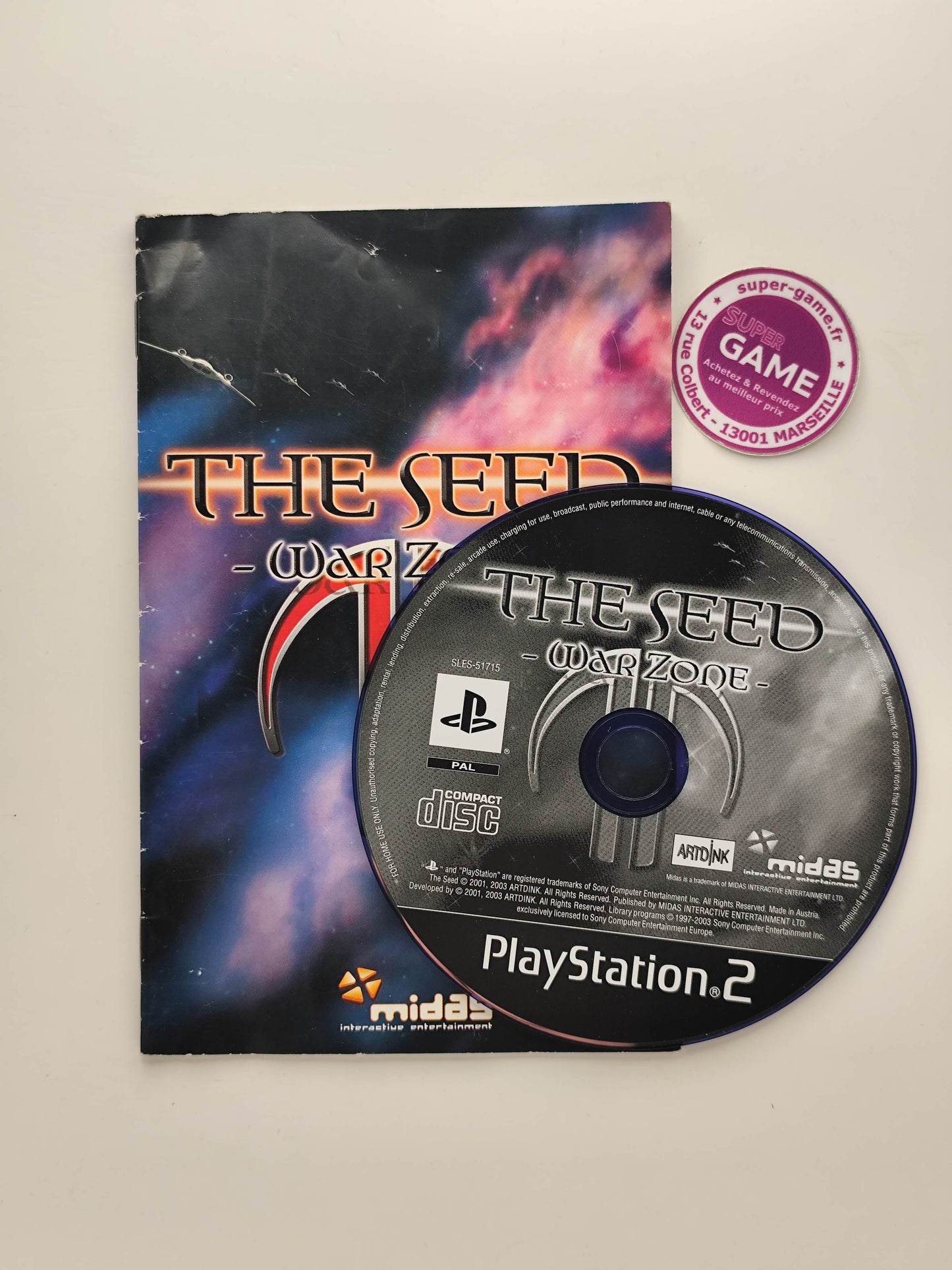 THE SEED - WAR ZONE - PS2