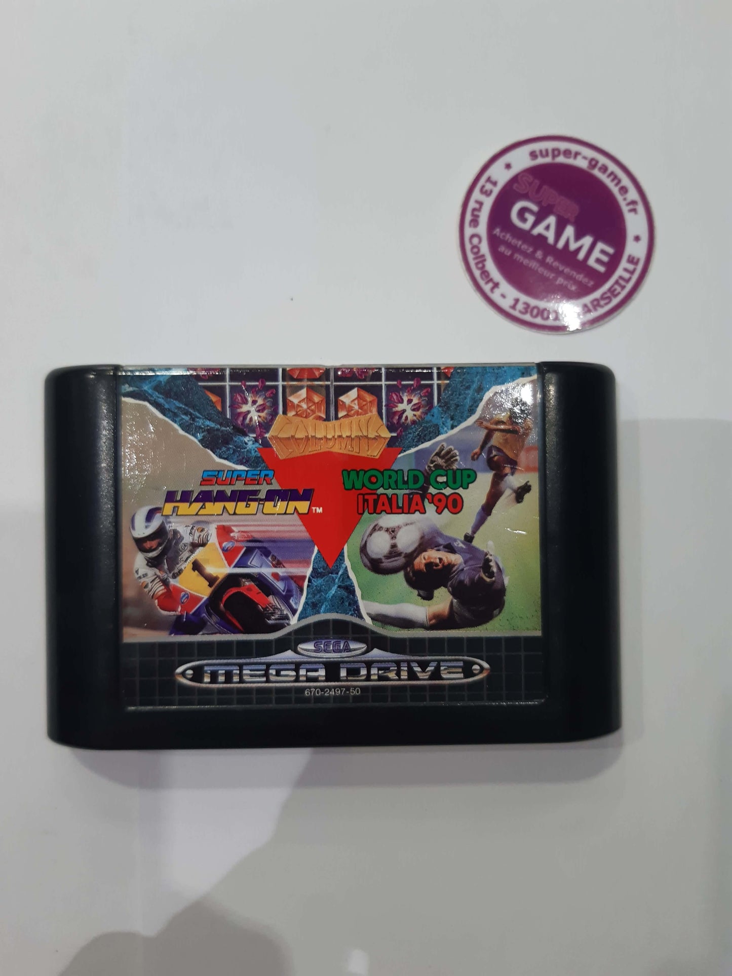 MEGA GAMES 1 - Columns - Super HangOn - World Cup Italia 90