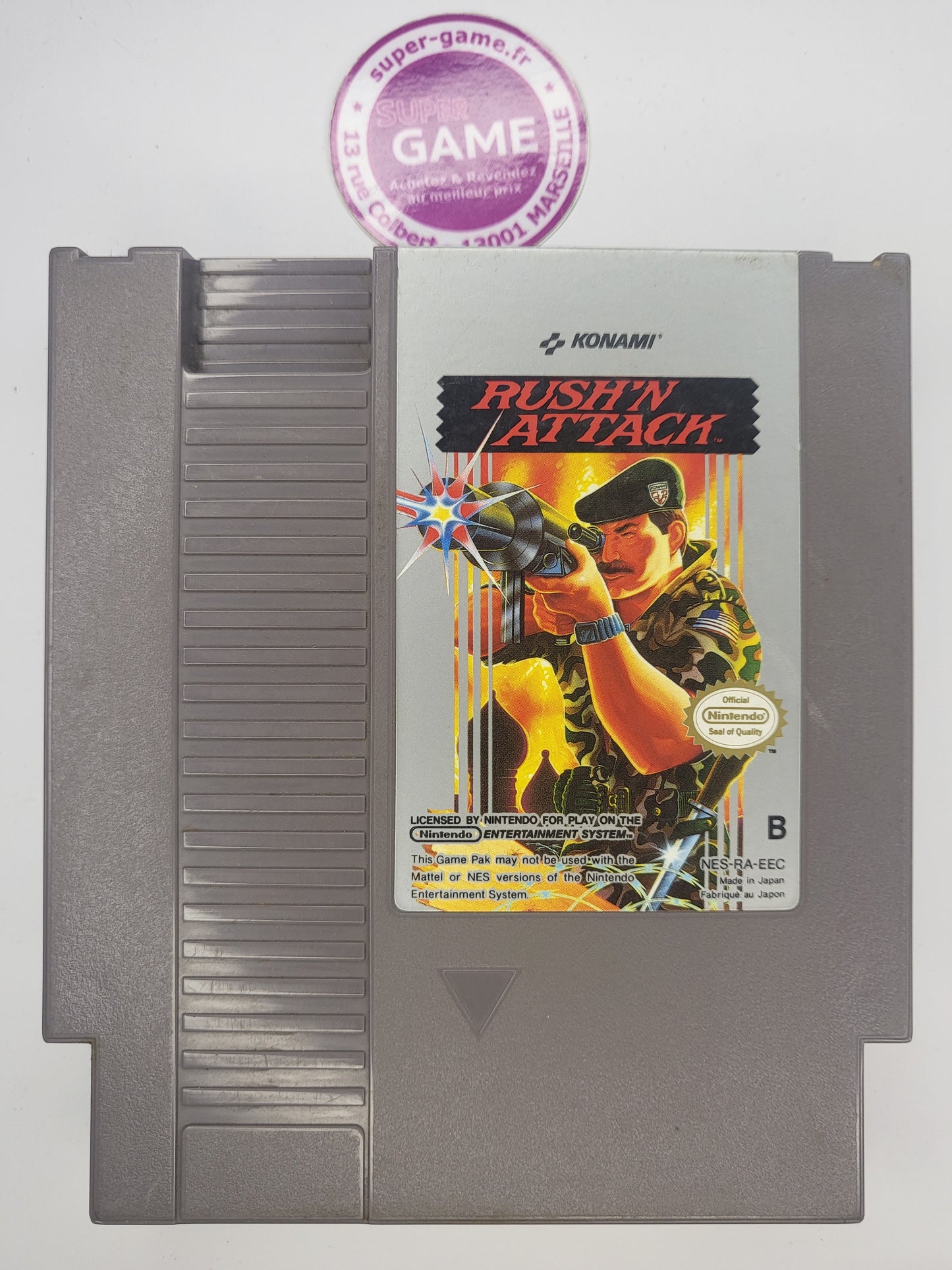 RUSH'N ATTACK - sans boite - NES