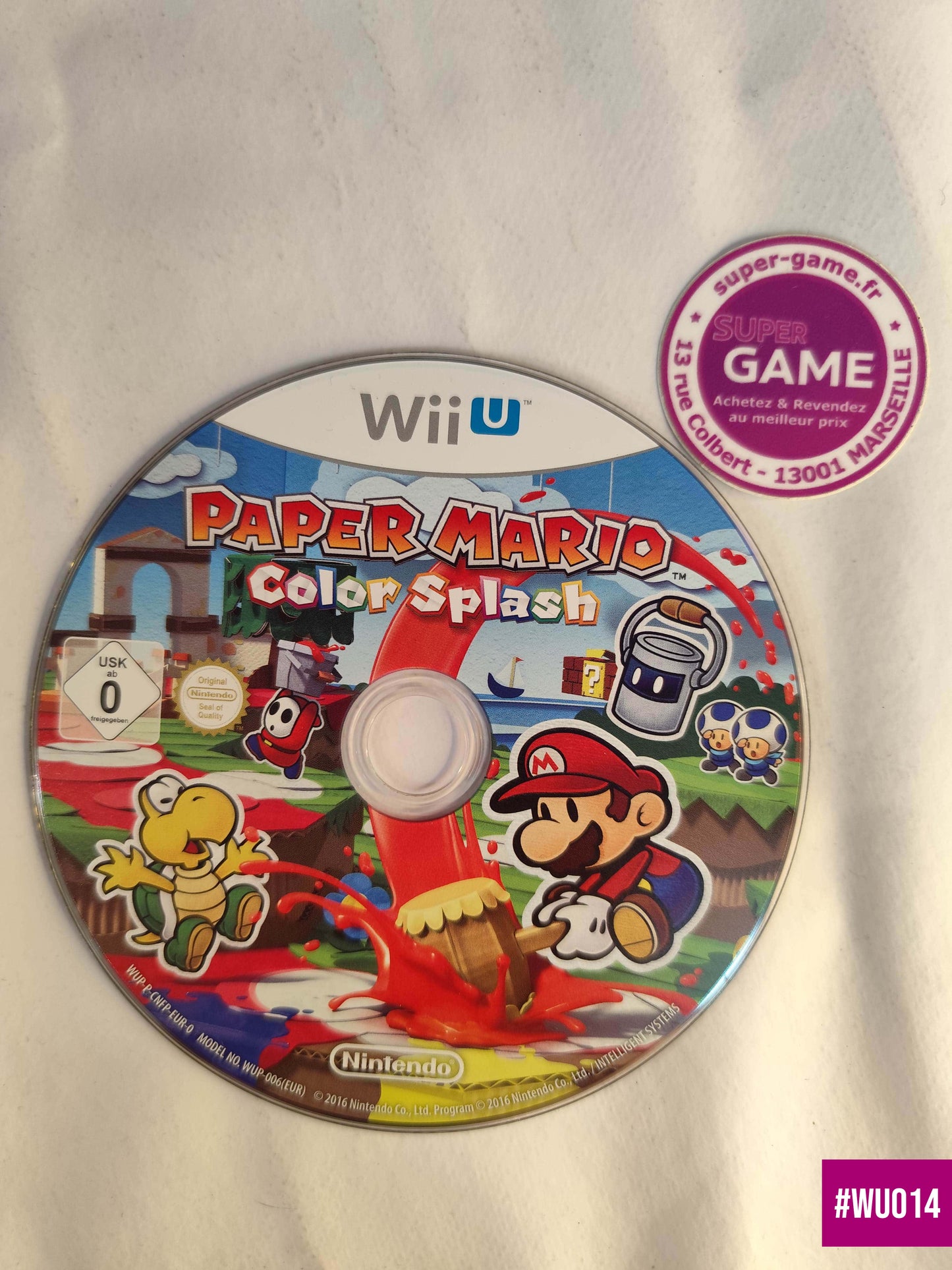 Paper Mario Color Splash - #WU014