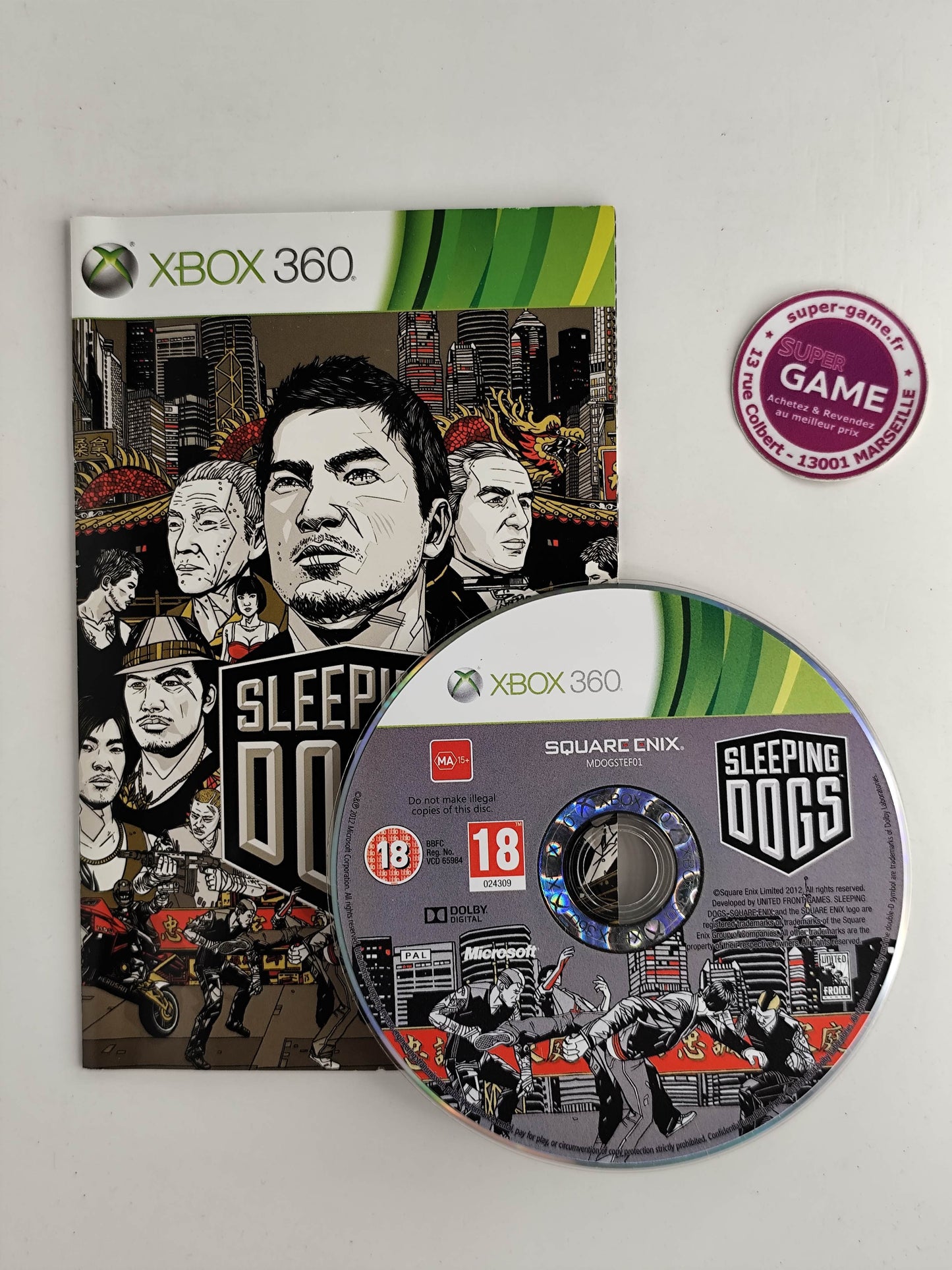 SLEEPING DOG EDITION LIMITEE - XBOX360