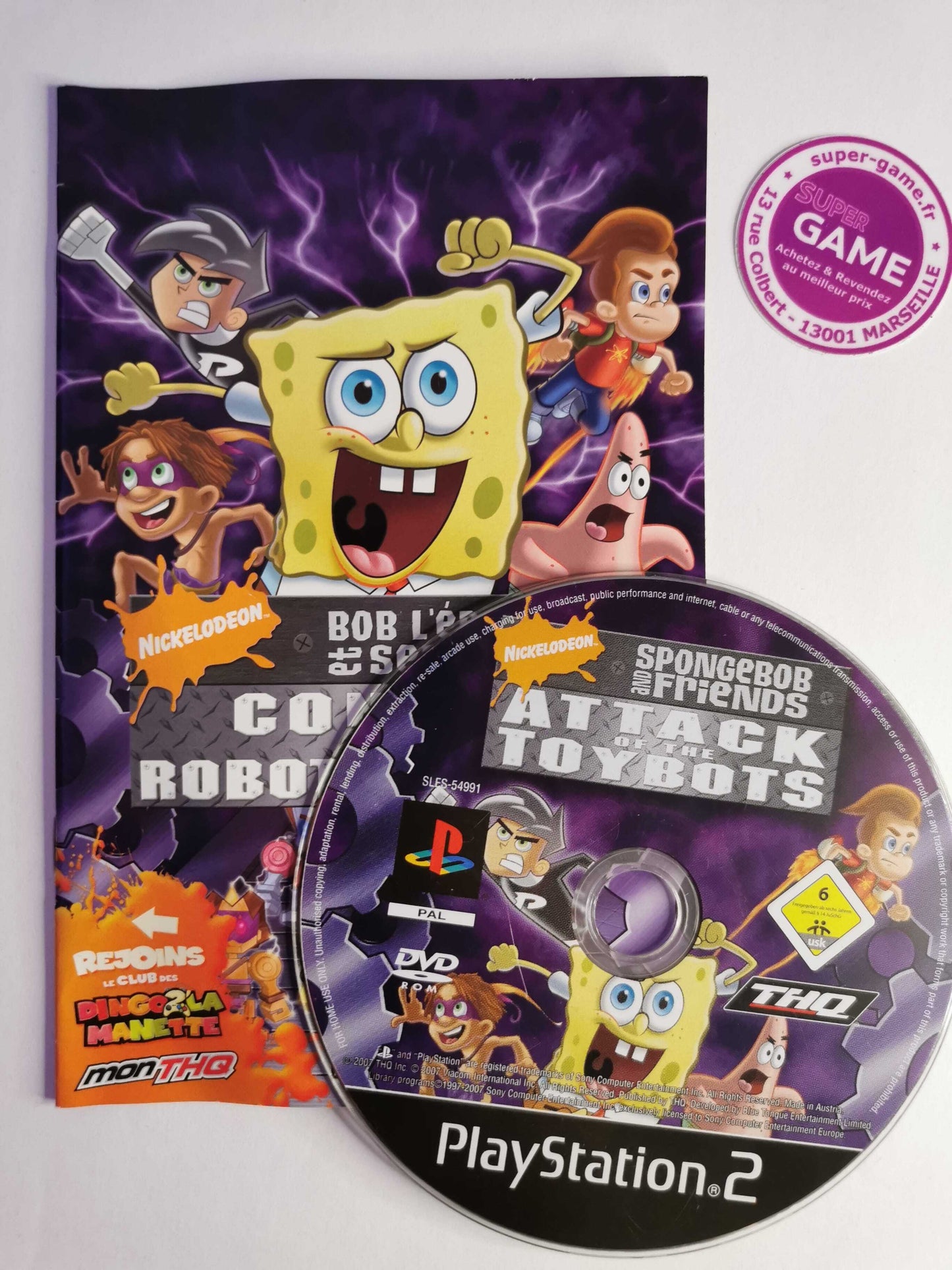 Bob l'Eponge et ses Amis - Contre les Robots-Jouets