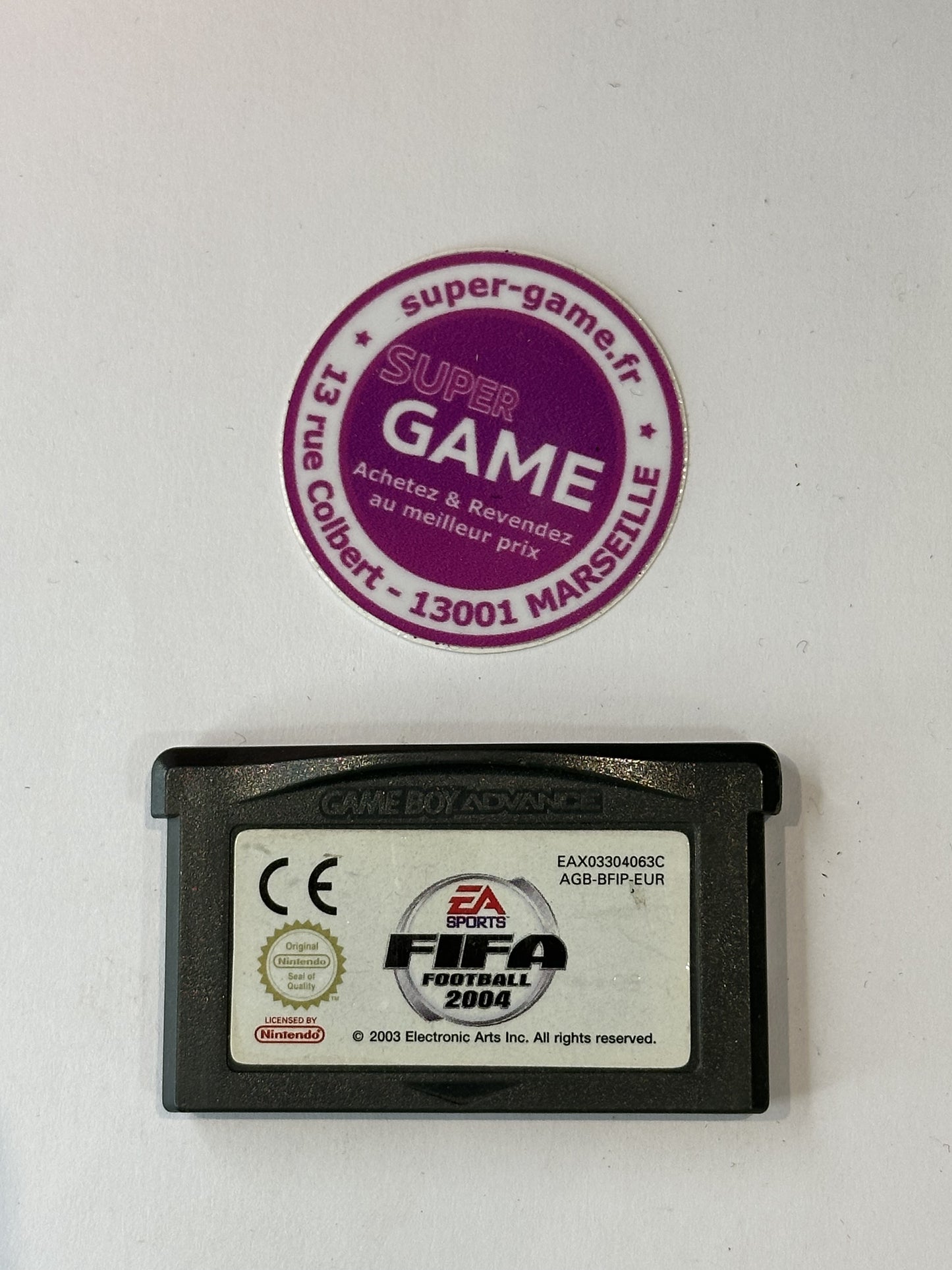 FIFA FOOTBALL 2004 - sans boite - GAMEBOY ADVANCE
