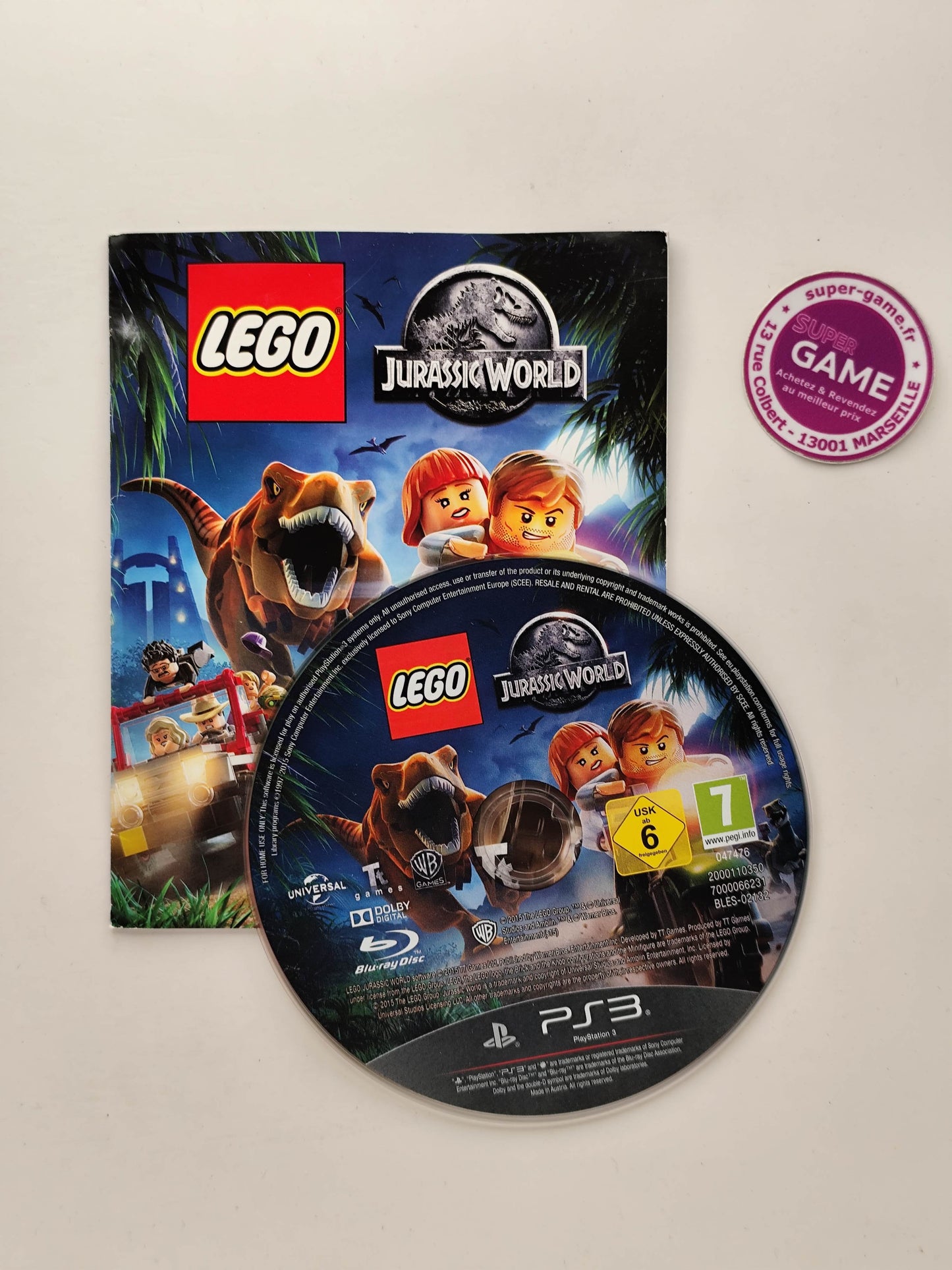 LEGO JURASSIC WORLD - PS3