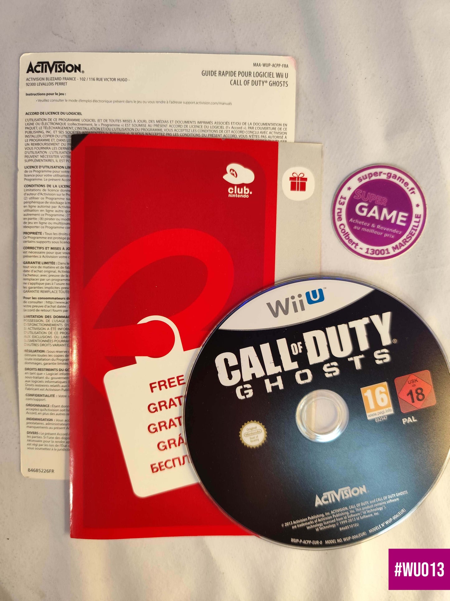 Call of Duty Ghosts - #WU013