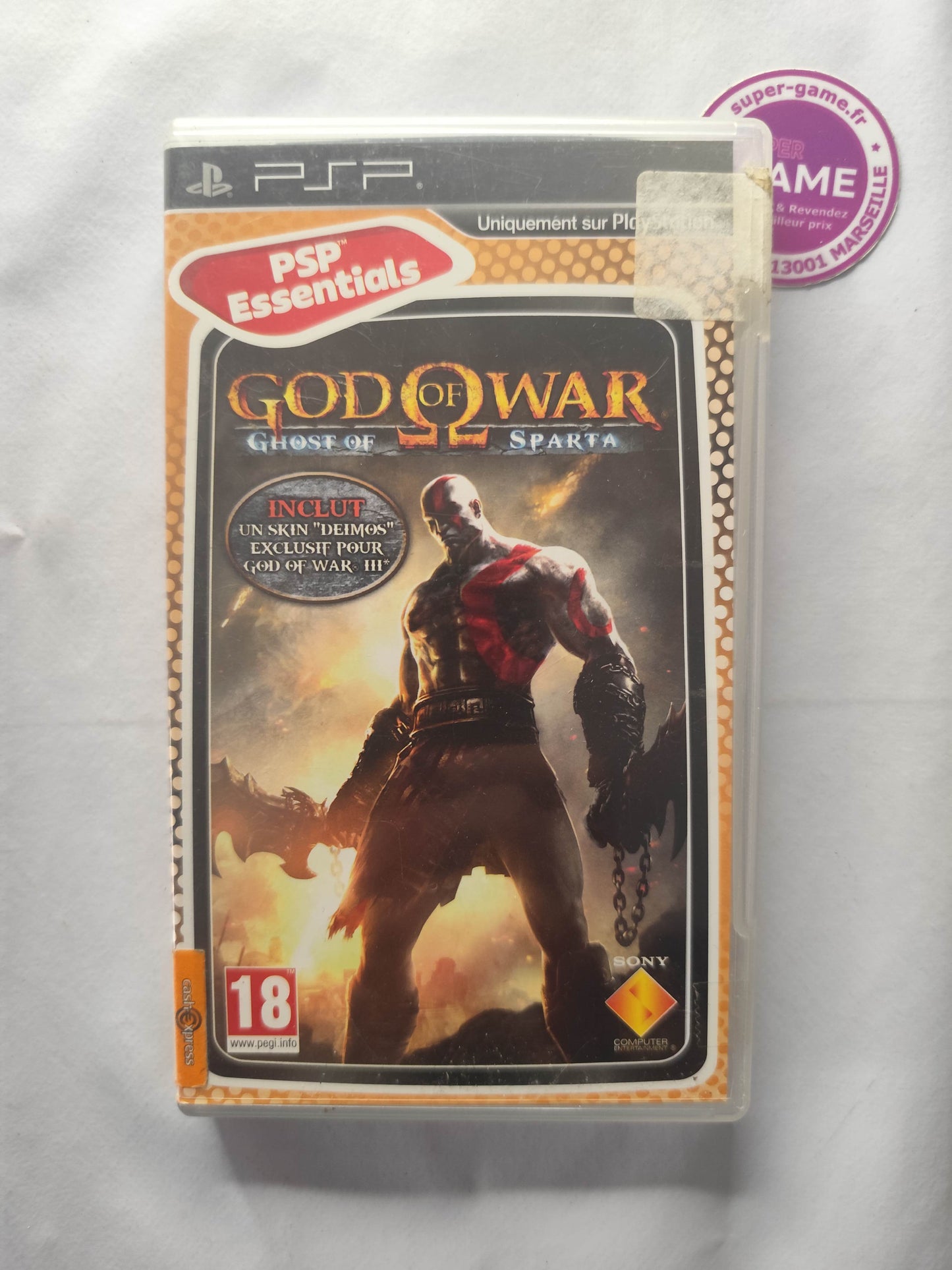 GOD OF WAR CHAINS OF SPARTA - Essentials - PSP