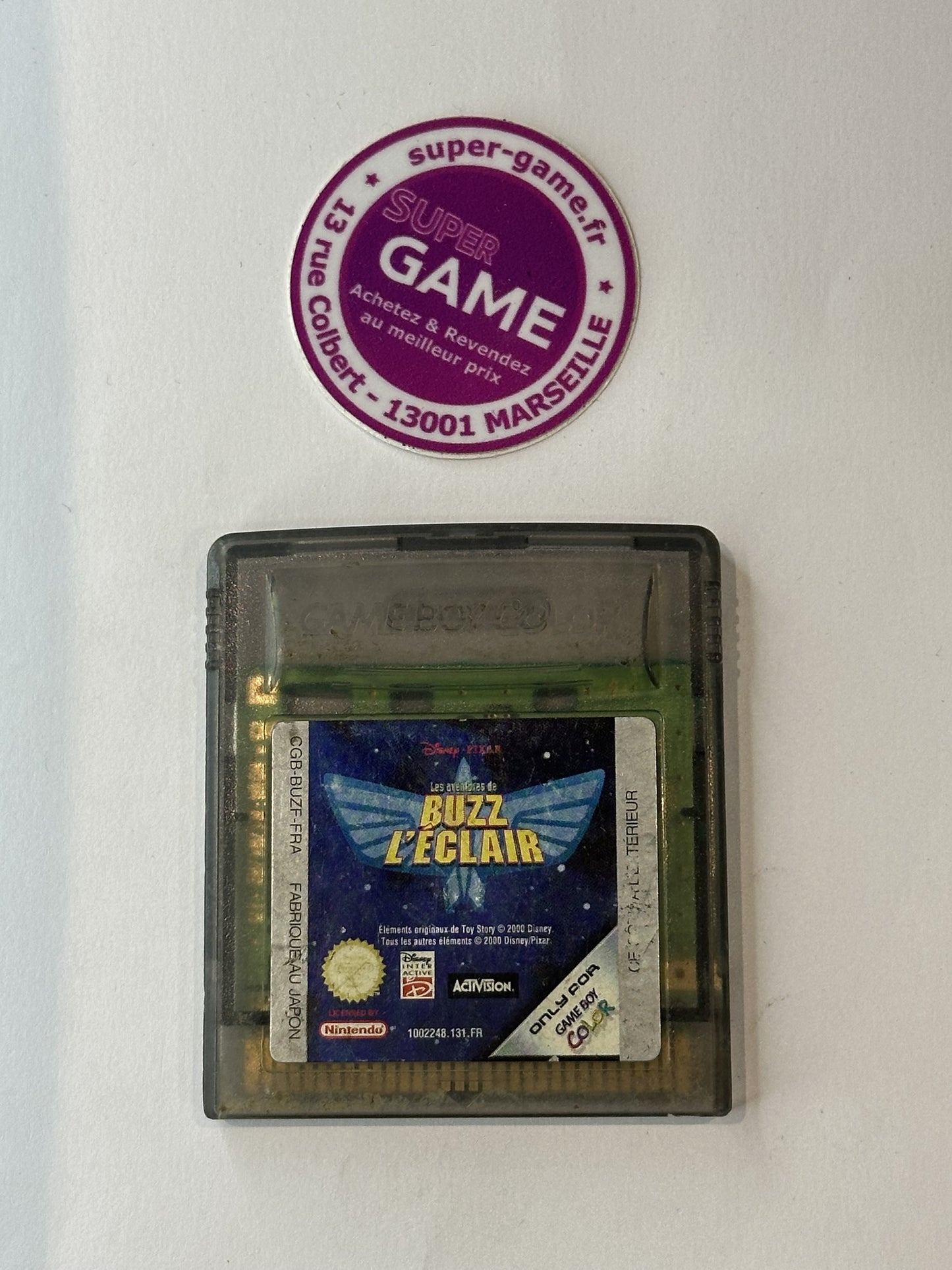 LES AVENTURE DE BUZZ L'ECLAIR - sans boite - GAMEBOY COLOR