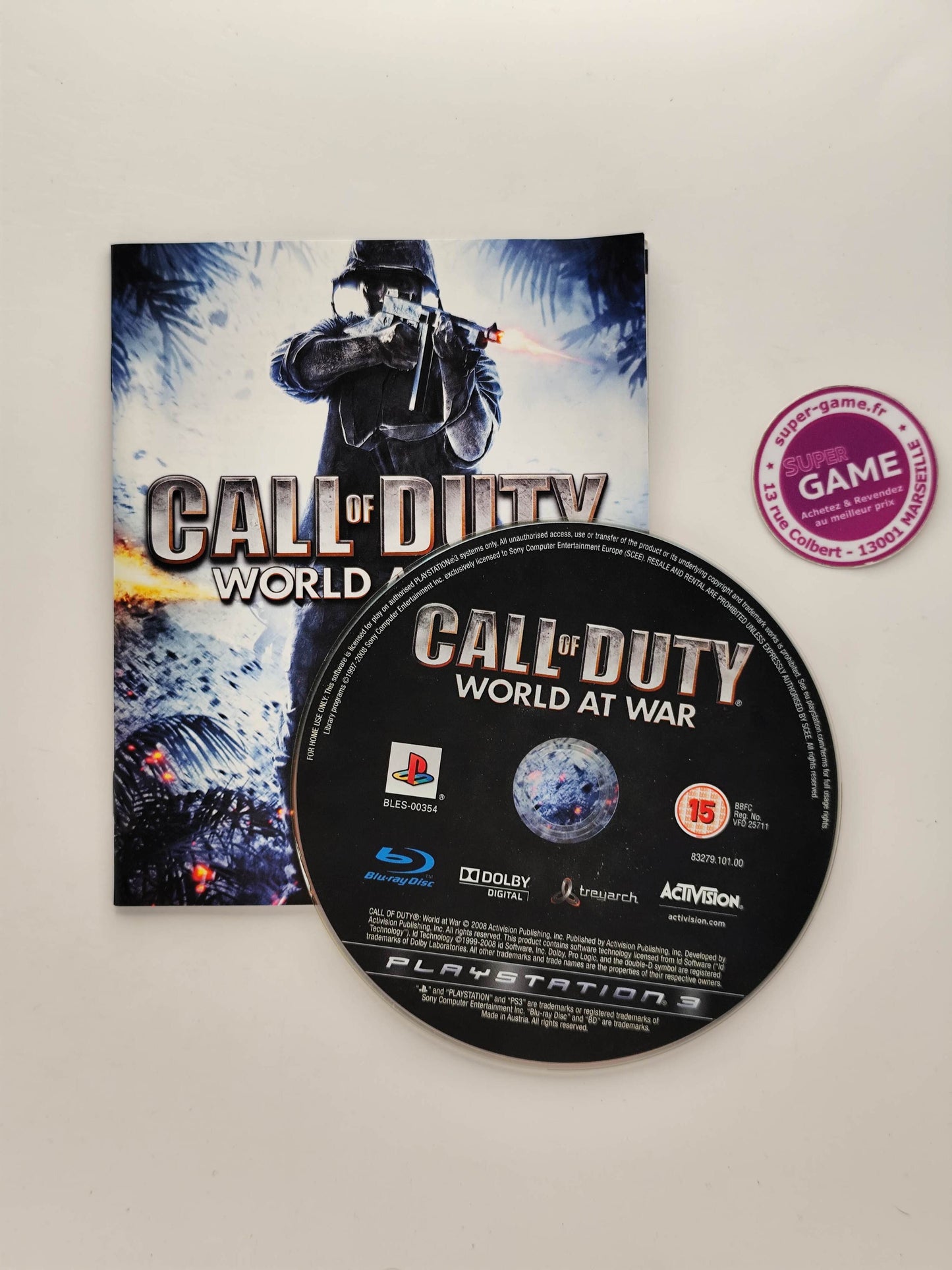 CALL OF DUTY WORLD AT WAR - PS3
