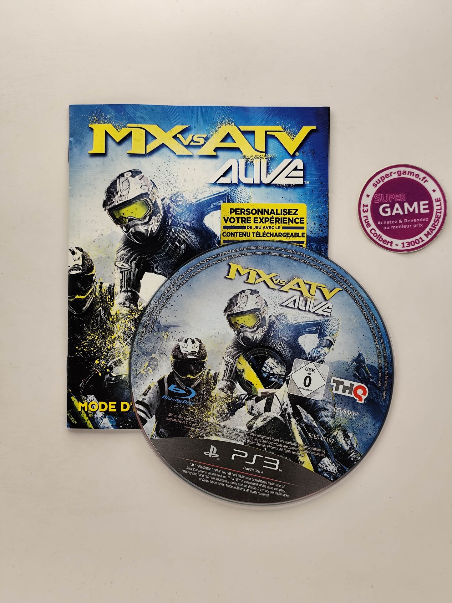 MX VS ATV ALIVE - PS3
