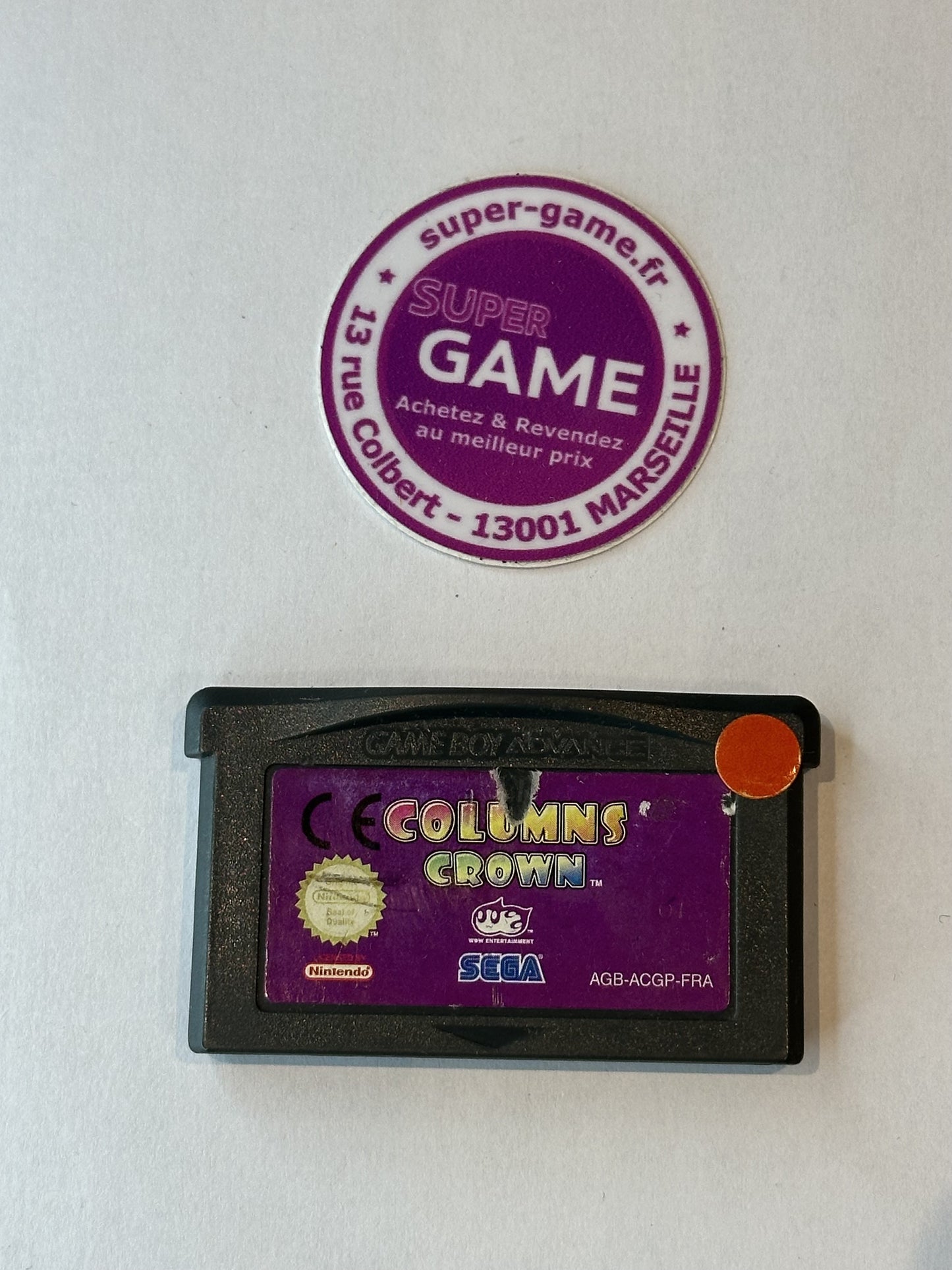 COLUMNS CROWN - sans boite - GAMEBOY ADVANCE