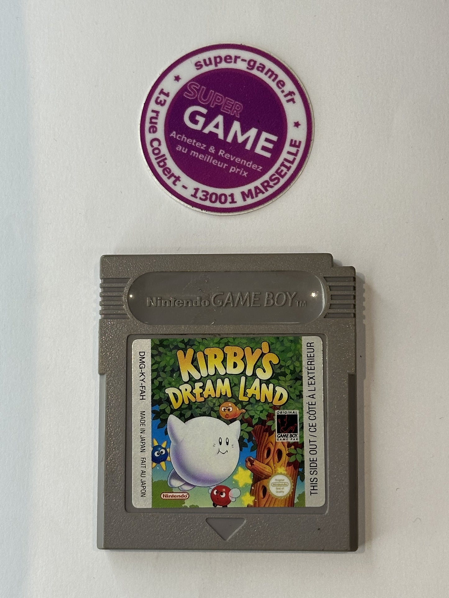 KIRBY'S DREAM LAND - sans boite - GAMEBOY