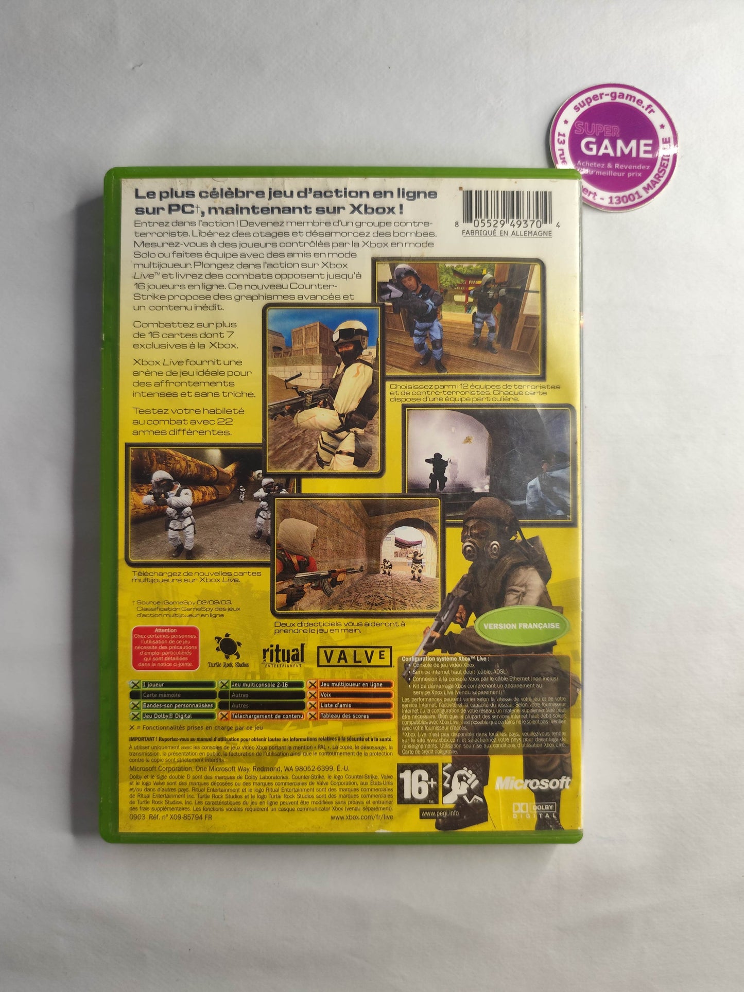 COUNTER STRIKE - XBOX