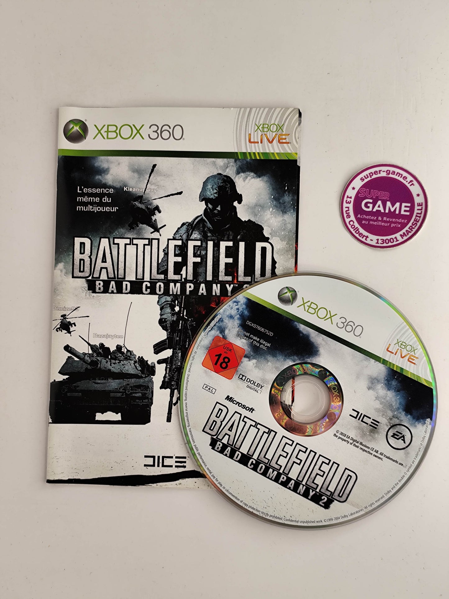 BATTLEFIELD BAD COMPANY 2 - XBOX360