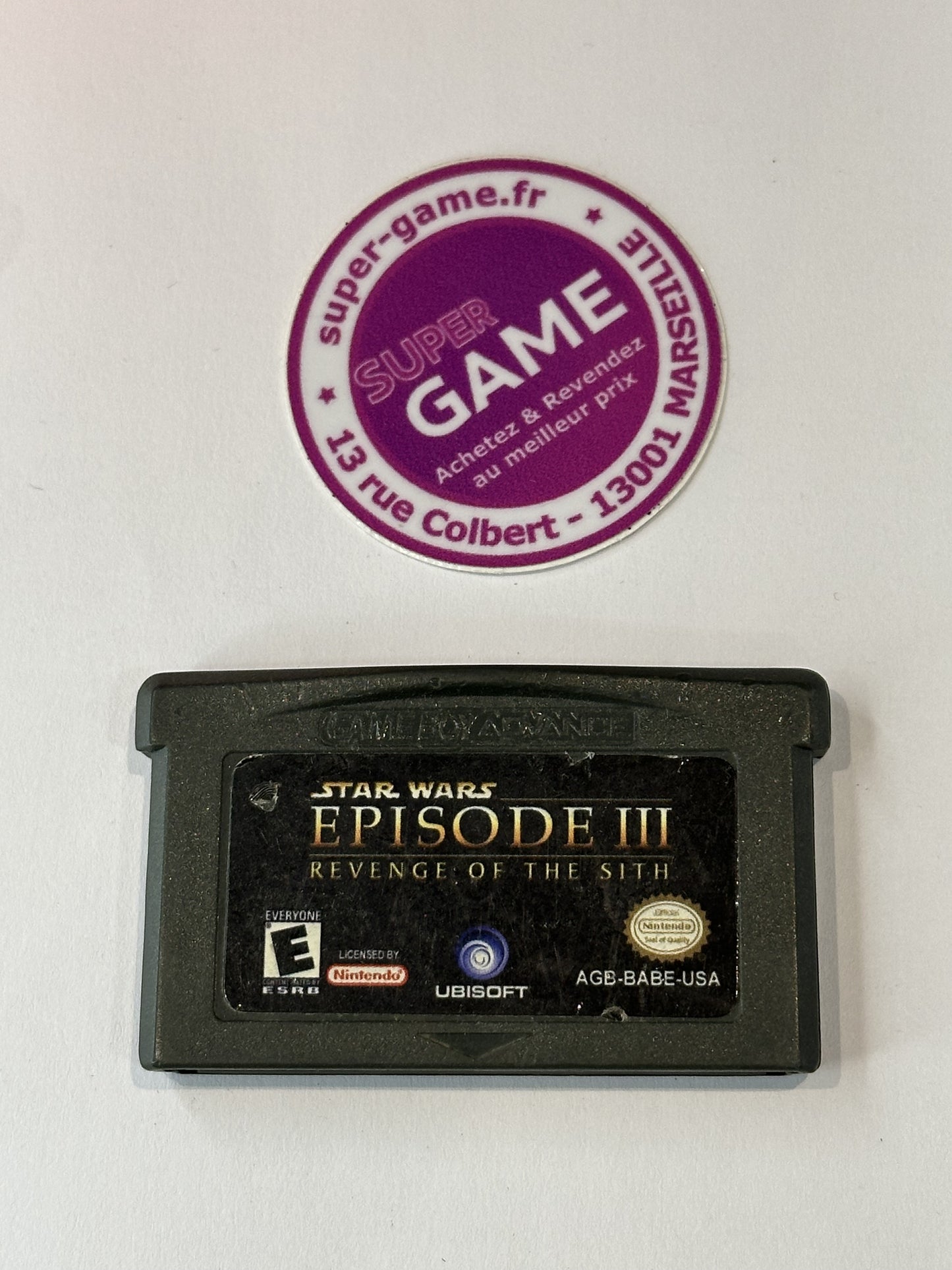 STARWARS EPISODE III LA REVANCHE DES SITH - sans boite - GAMEBOY ADVANCE