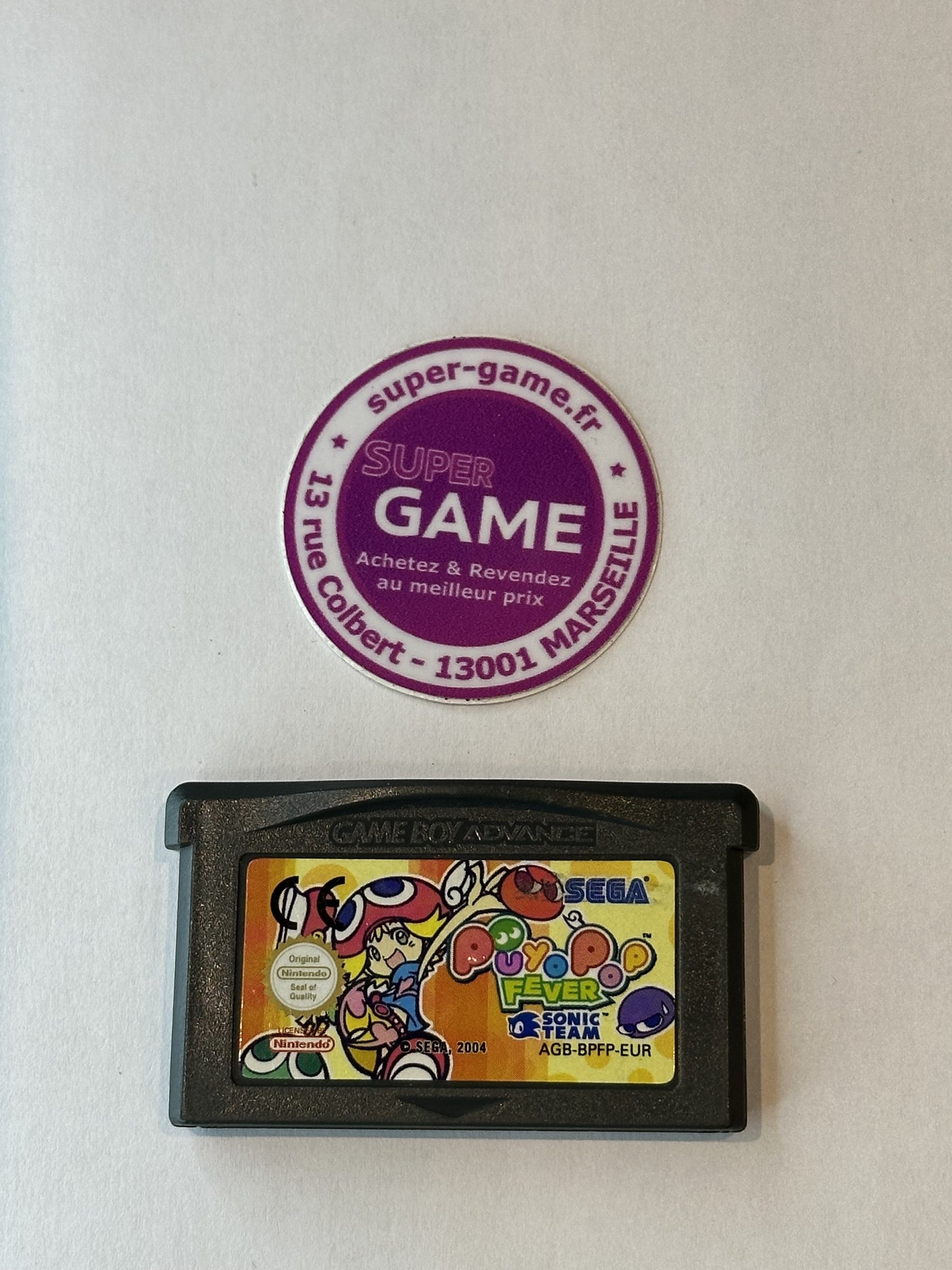 PUYO POP FEVER - sans boite - GAMEBOY ADVANCE