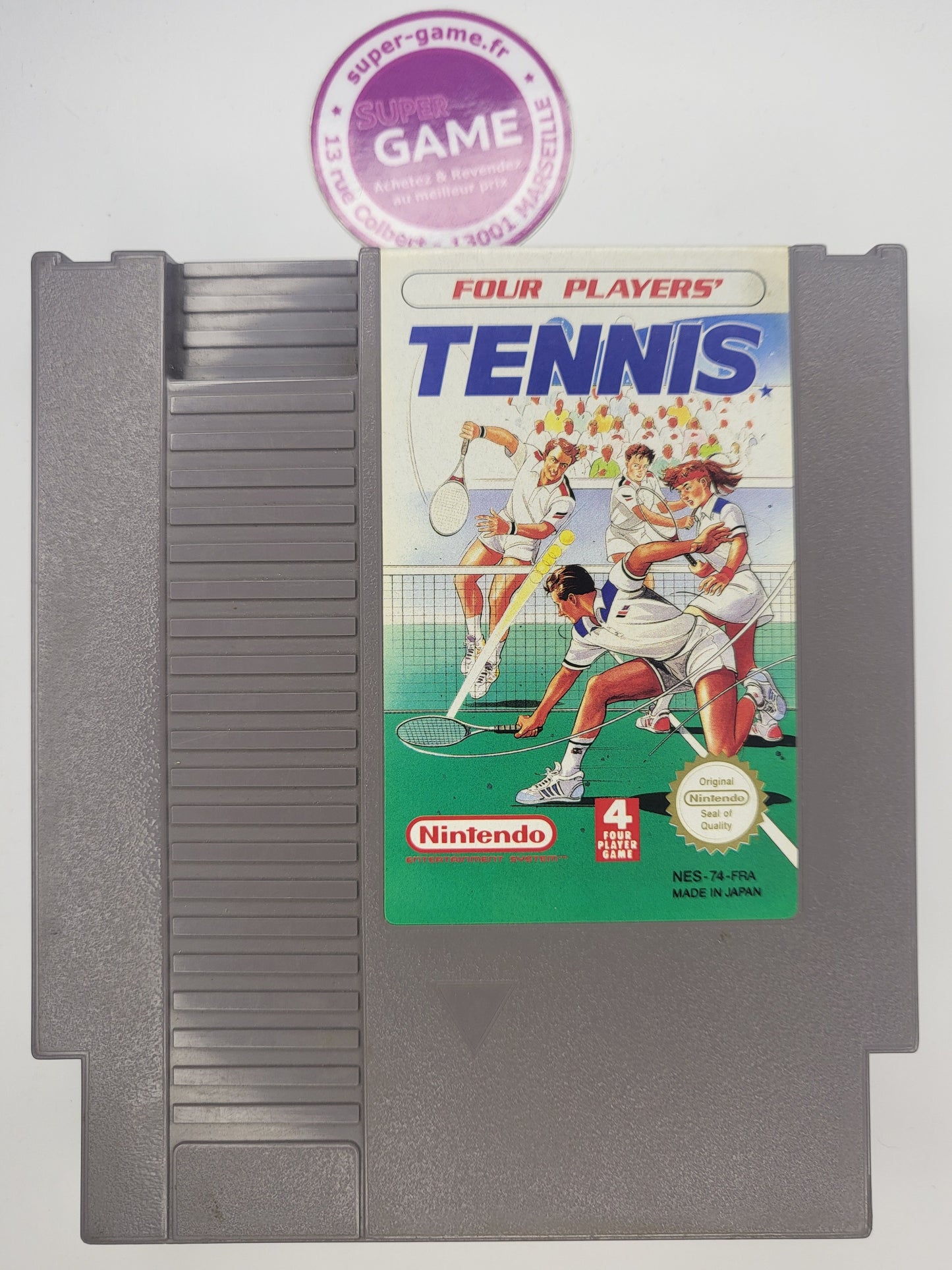 FOUR PLAYERS TENNIS - sans boite - NES