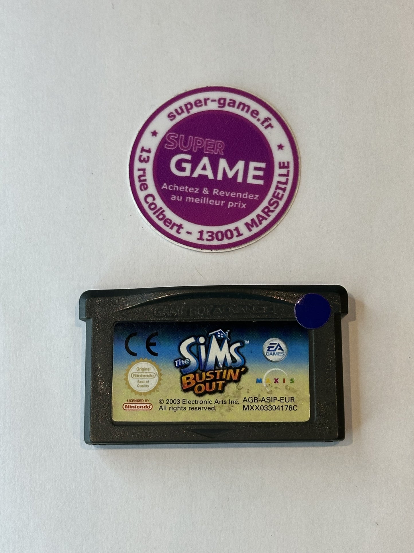 THE SIMS BUSTIN'OUT - sans boite - GAMEBOY ADVANCE