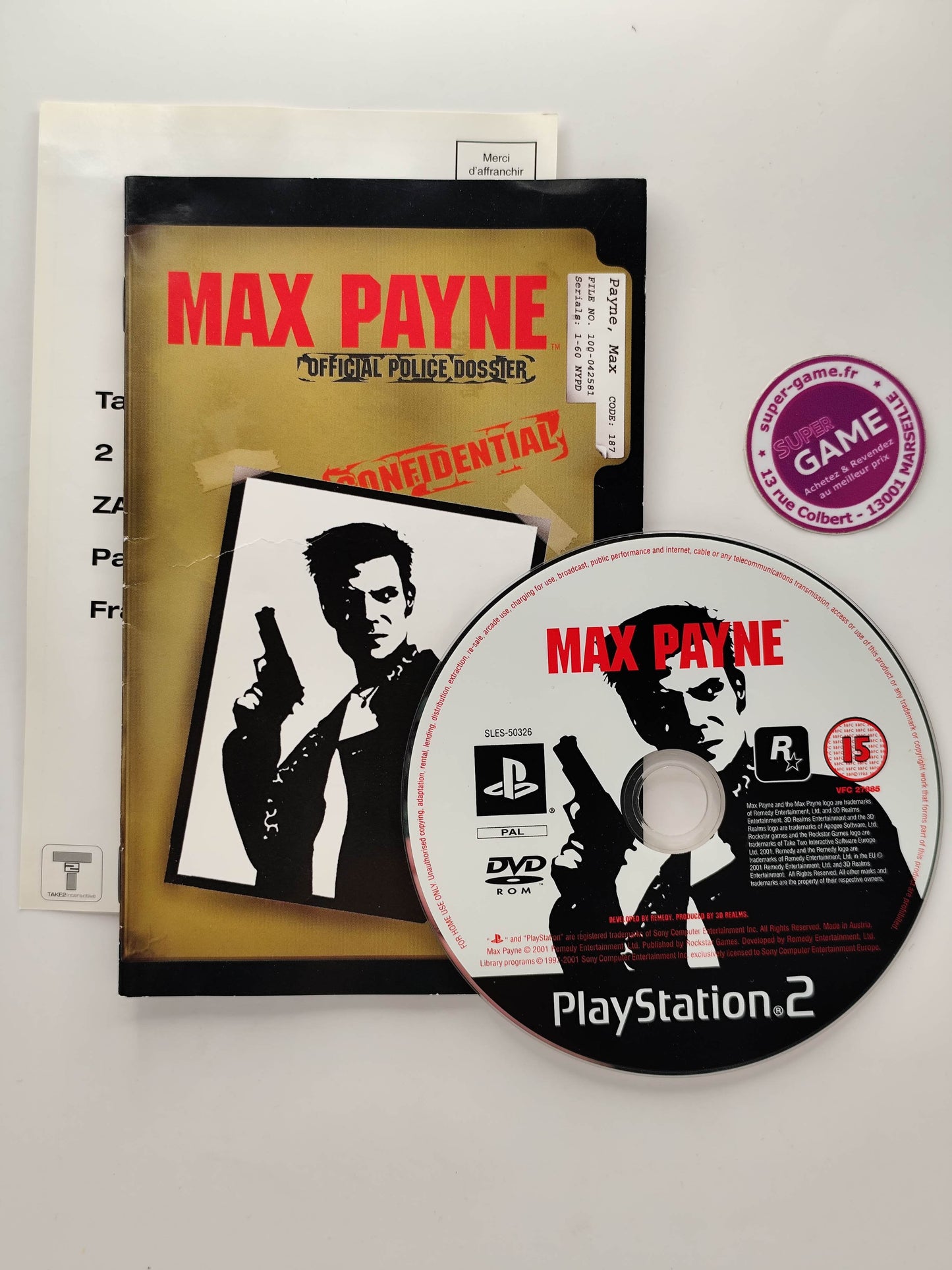 MAX PAYNE - PS2