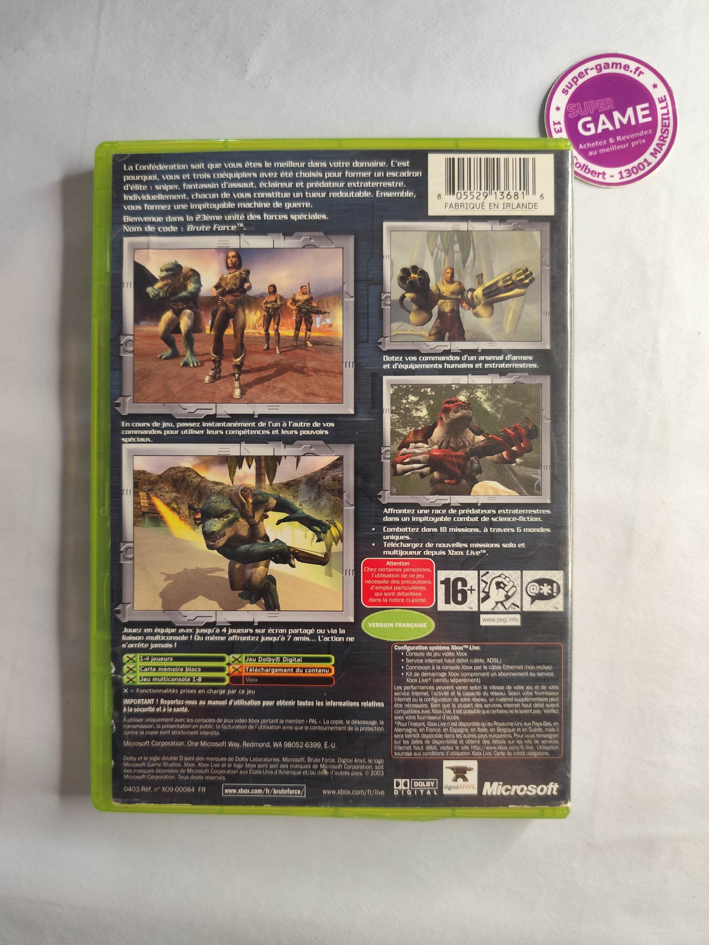 BRUTE FORCE - XBOX