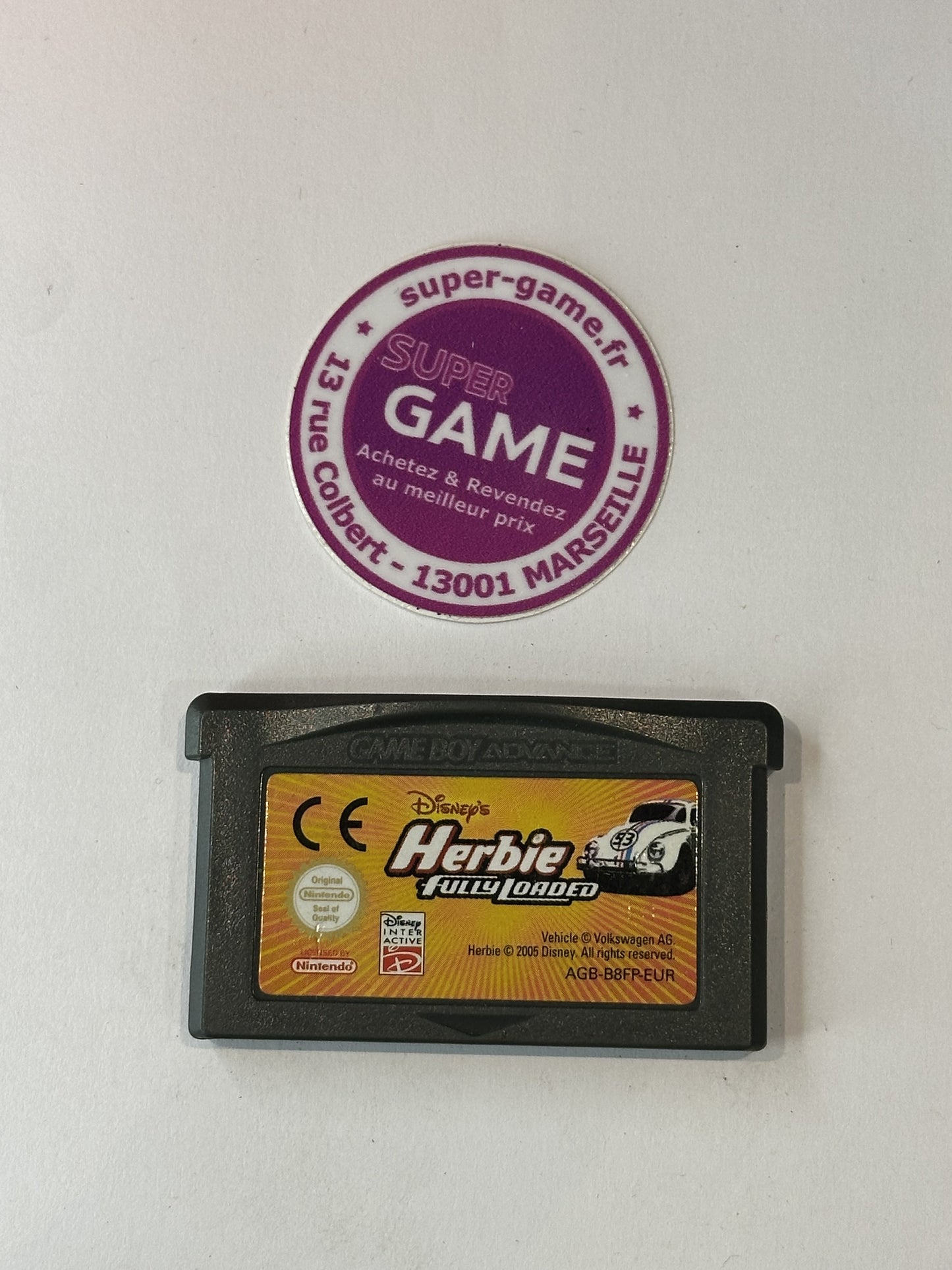 HERBIE FULLY LOADED - sans boite - GAMEBOY ADVANCE