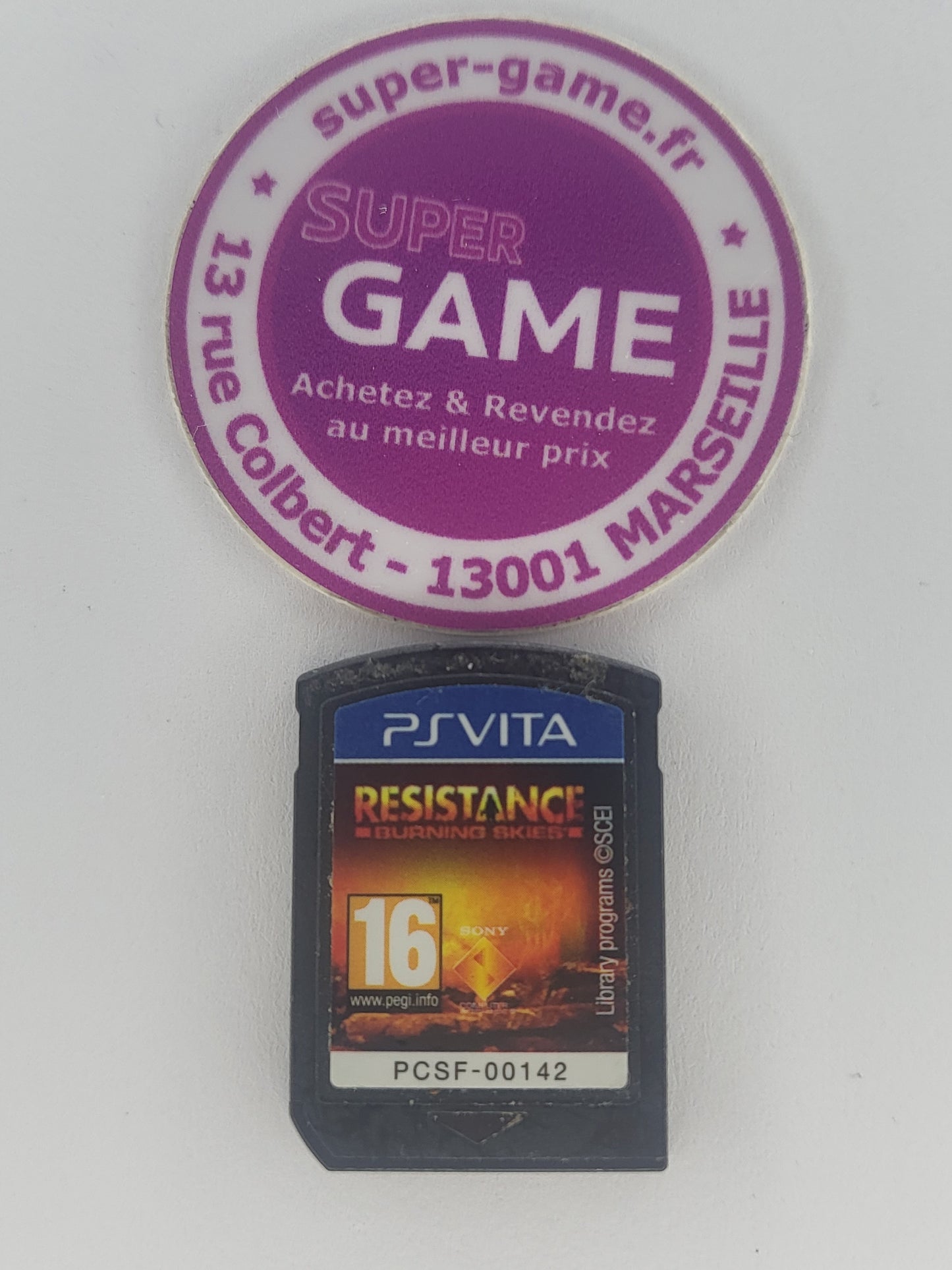 RESISTANCE BURNING SKIES - sans boite - PSVITA