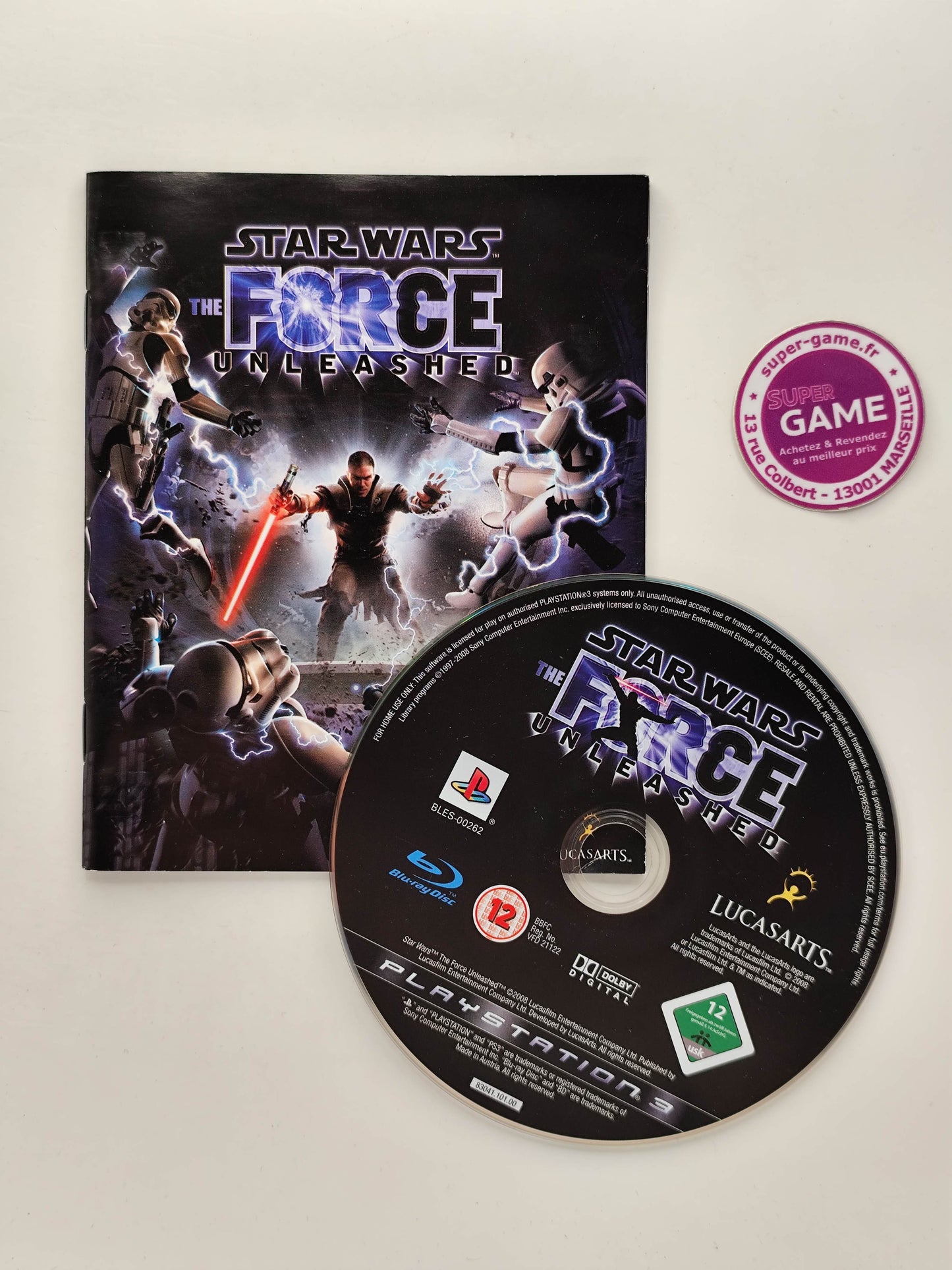 STAR WARS THE FORCE UNLEASHED - PS3