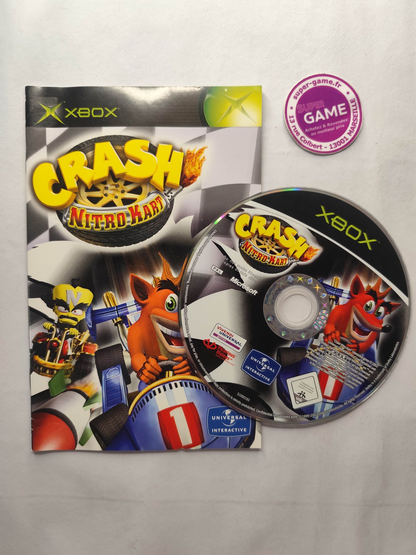 CRASH NITRO KART - XBOX