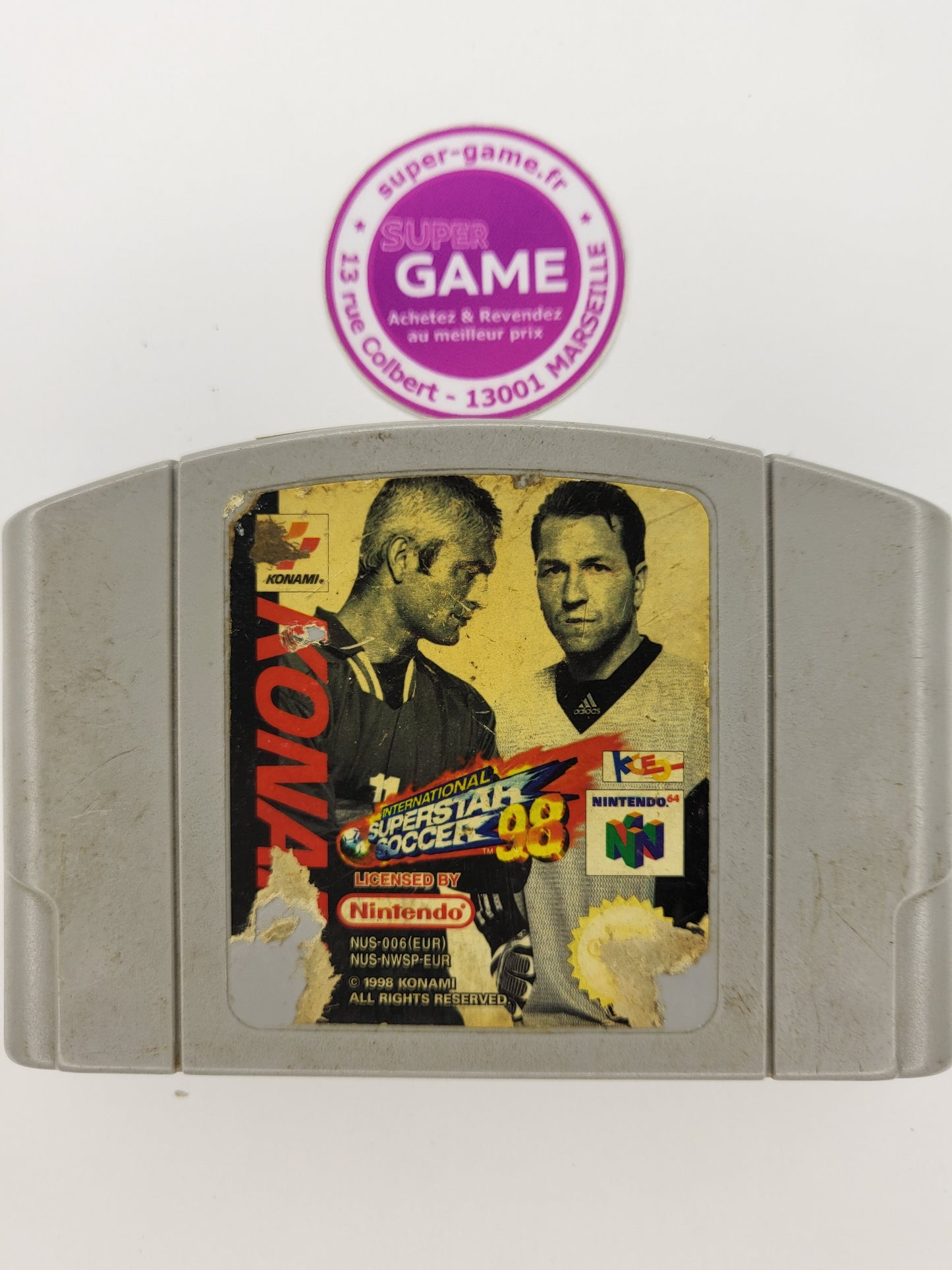 INTERNATIONAL SUPERSTAR SOCCER 98 - sans boite - NINTENDO64