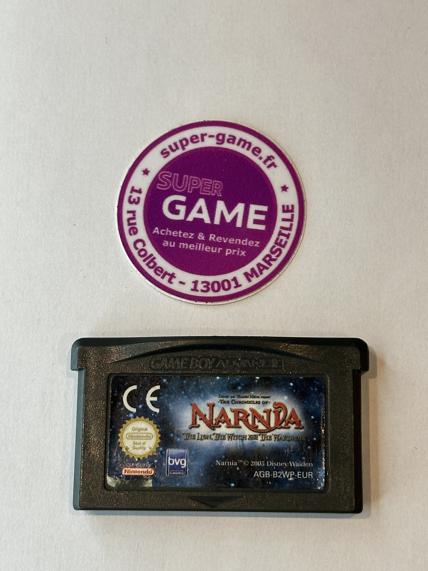 NARNIA THE LION, THE WITCH AND THE WARDROBE - sans boite - GAMEBOY ADVANCE