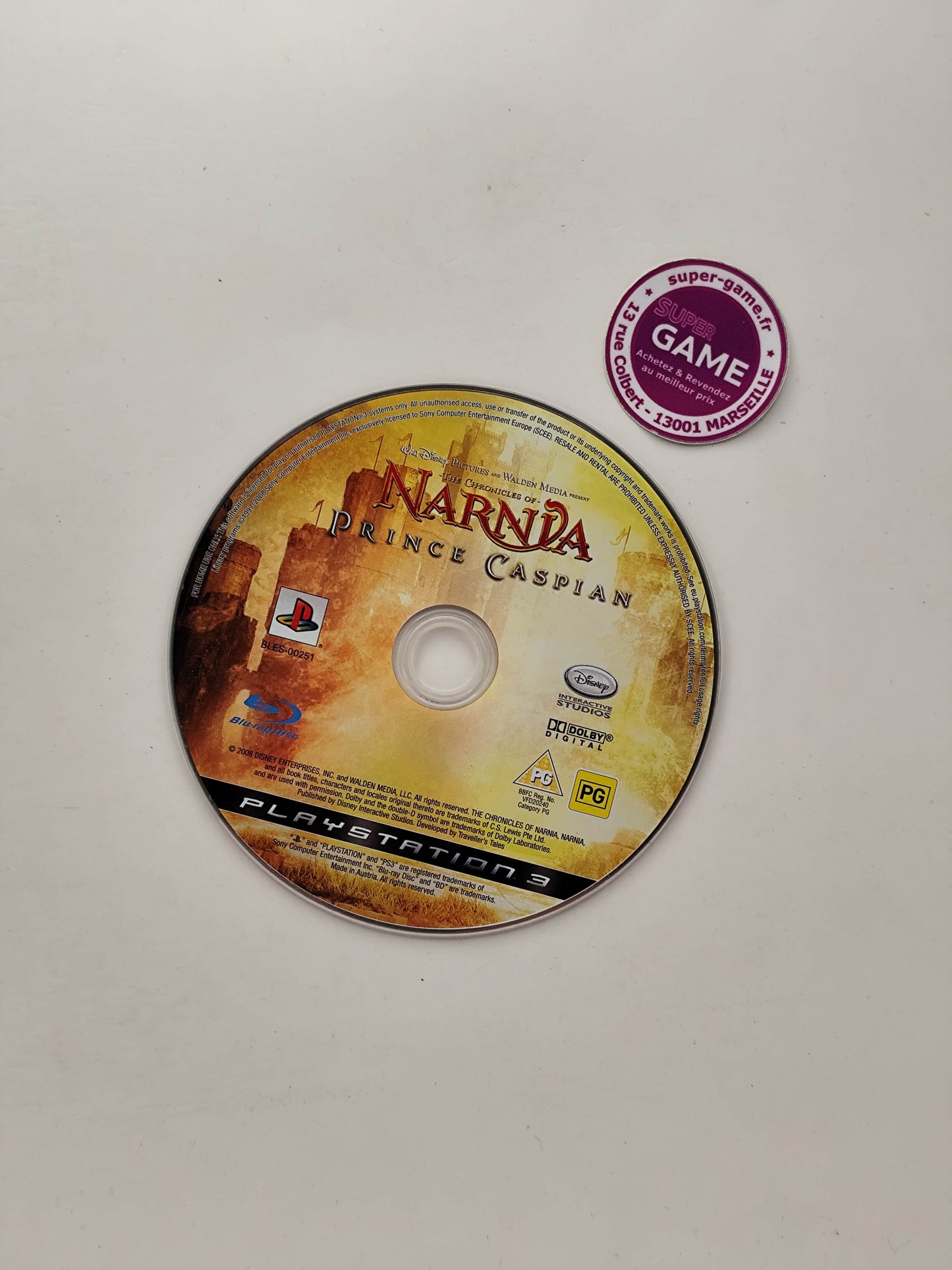 LE MONDE DE NARNIA, CHAPITRE 2 LE PRINCE CASPIAN - PS3