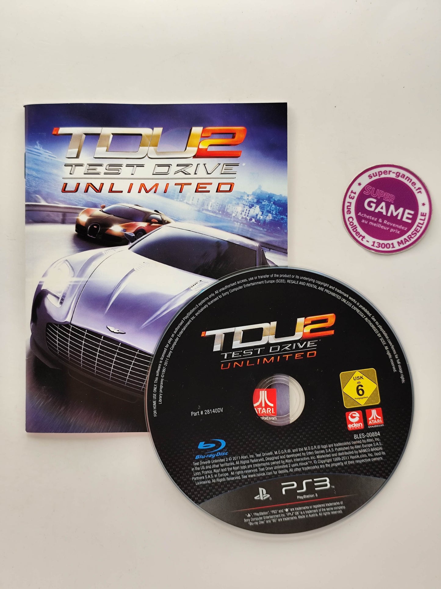 TEST DRIVE UNLIMITED 2 - PS3