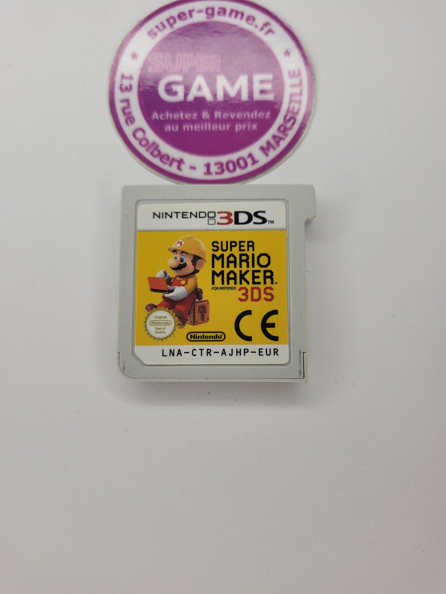 SUPER MARIO MAKER FOR NINTENDO 3DS - sans boite - 3DS