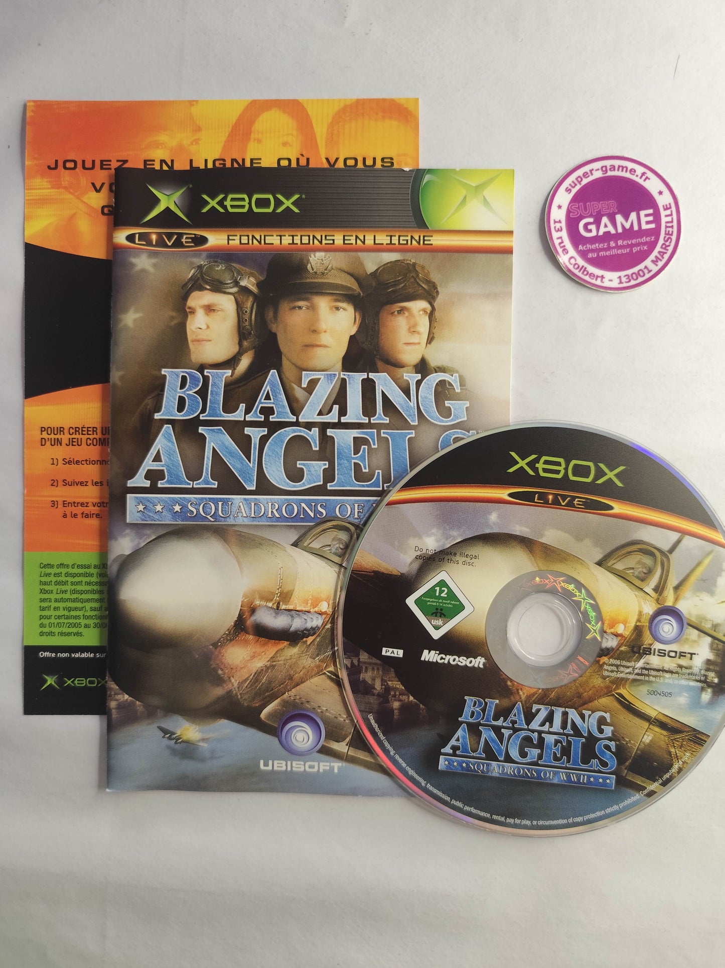 BLAZING ANGELS, SQUADRONS OF WAR - XBOX