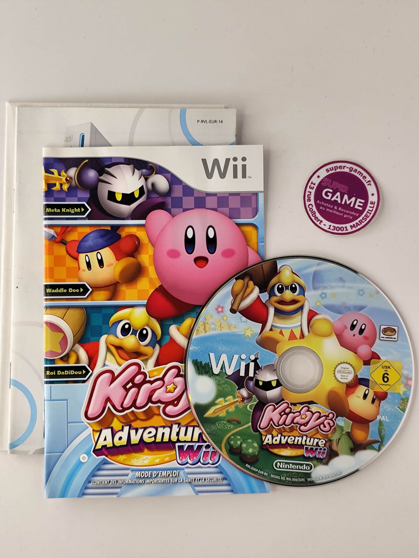 KIRBY'S ADVENTURE WII - Wii