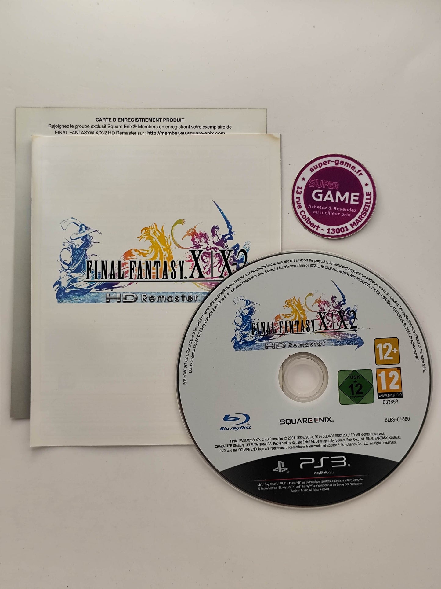 FINAL FANTASY X/X-2 HD REMASTER - PS3