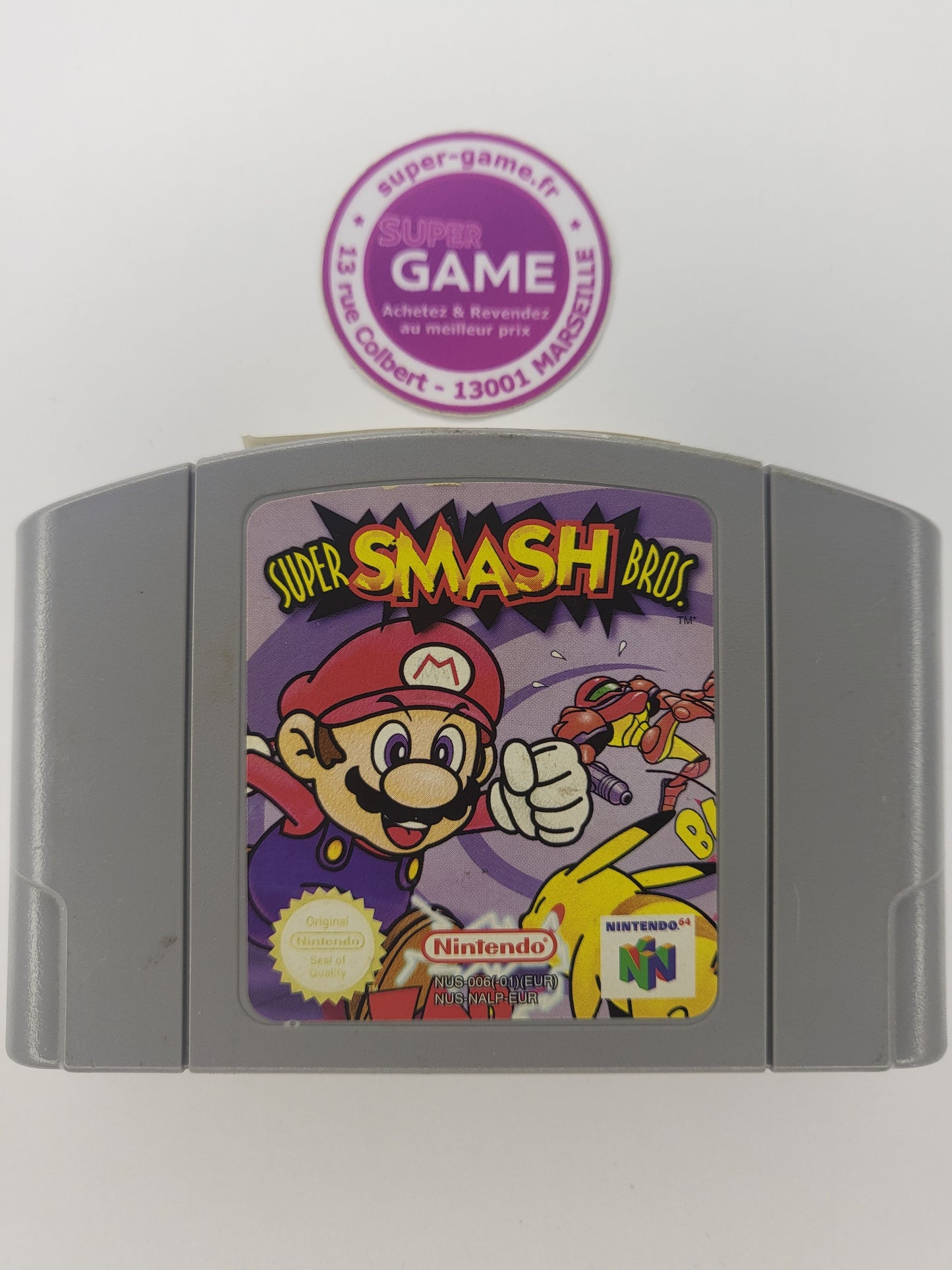 SUPER SMASH BROS. - sans boite - NINTENDO64