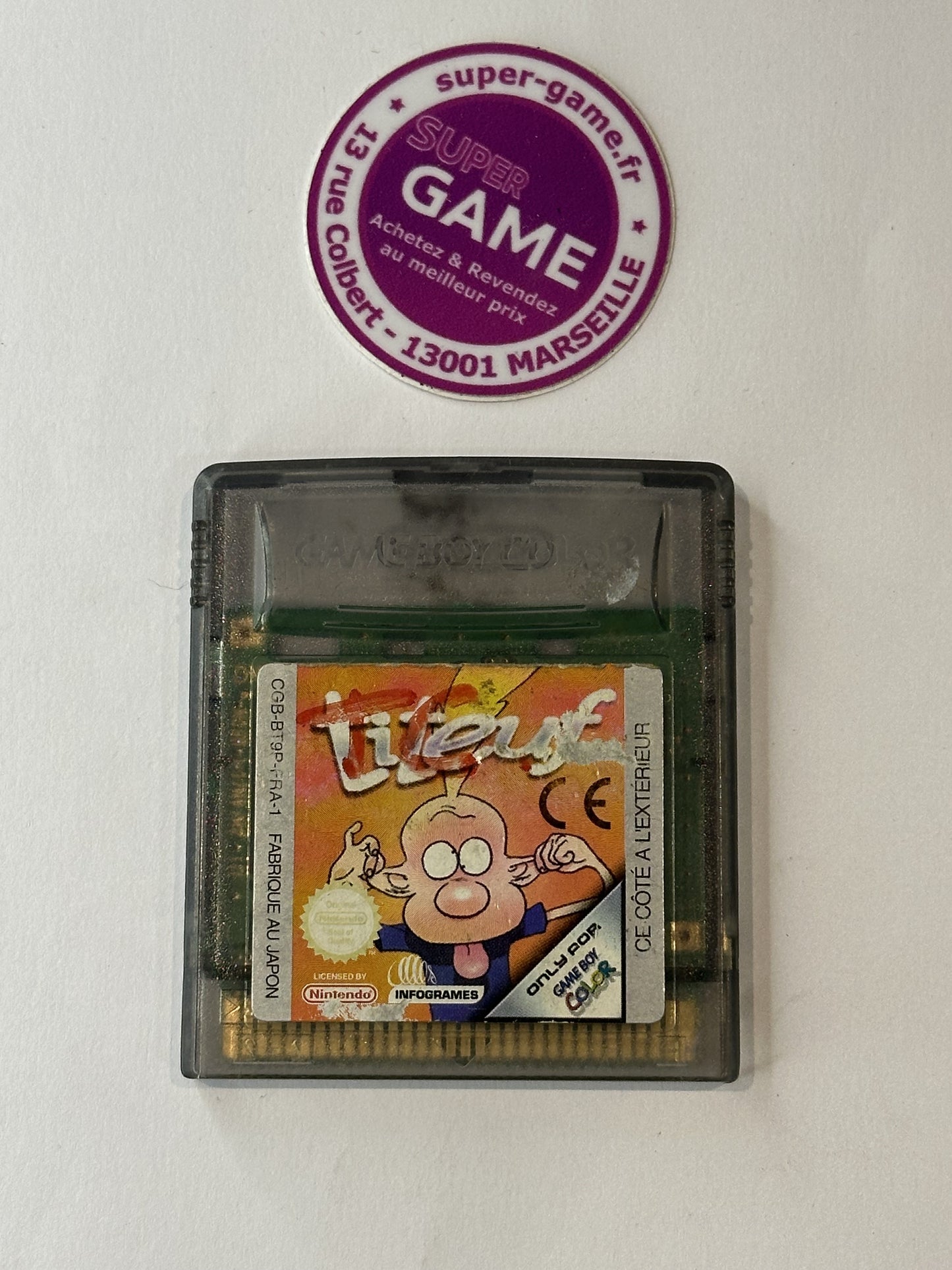 TITEUF - sans boite - GAMEBOY COLOR