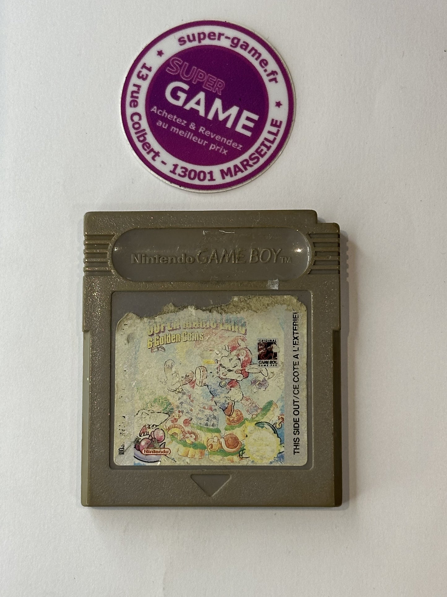 SUPER MARIO LAND 2 6 GOLDEN COINS - sans boite - GAMEBOY