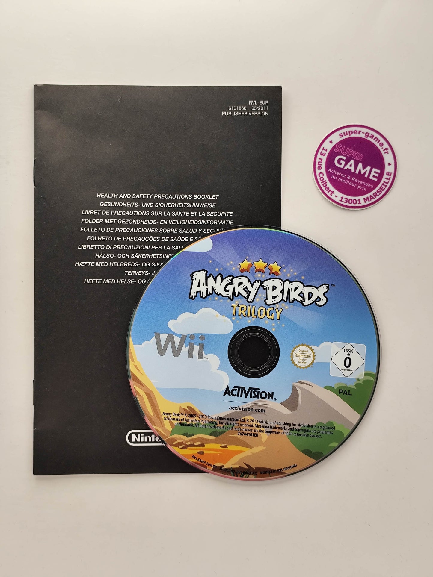 ANGRY BIRDS TRILOGY - Wii