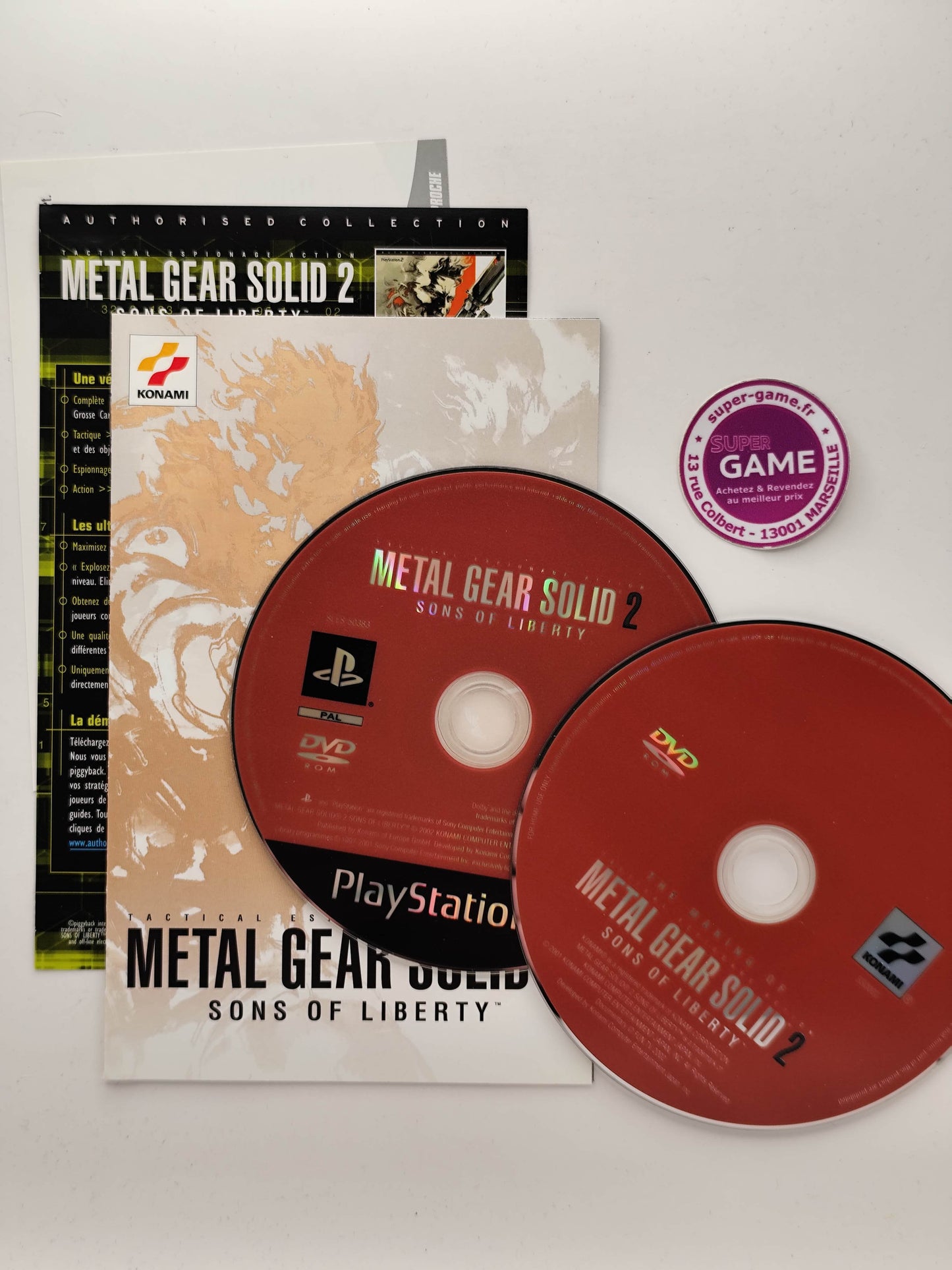 METAL GEAR SOLID 2 SONS OF LIBERTY - PS2