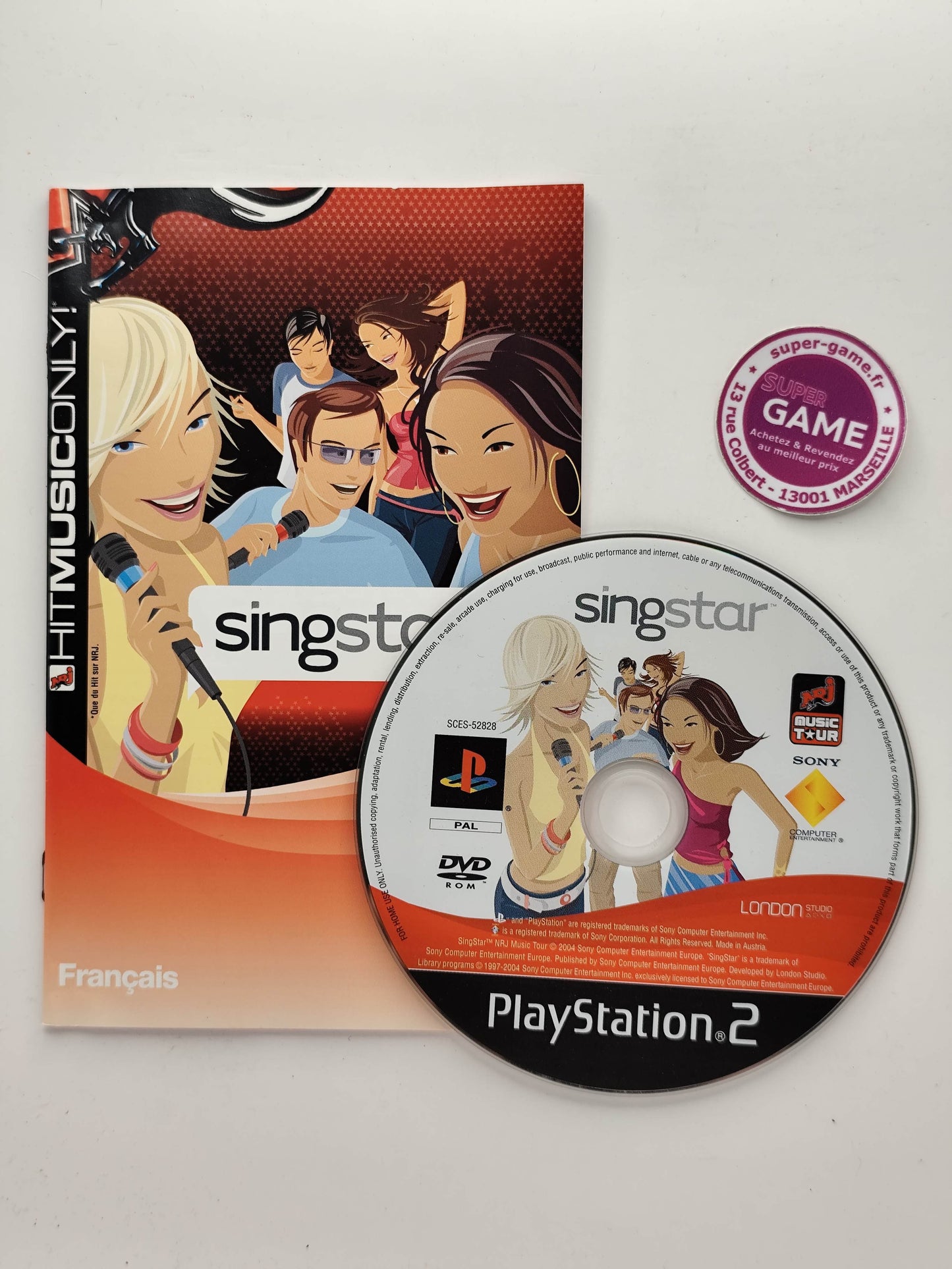 SINGSTAR NRJ MUSIC TOUR - PS2