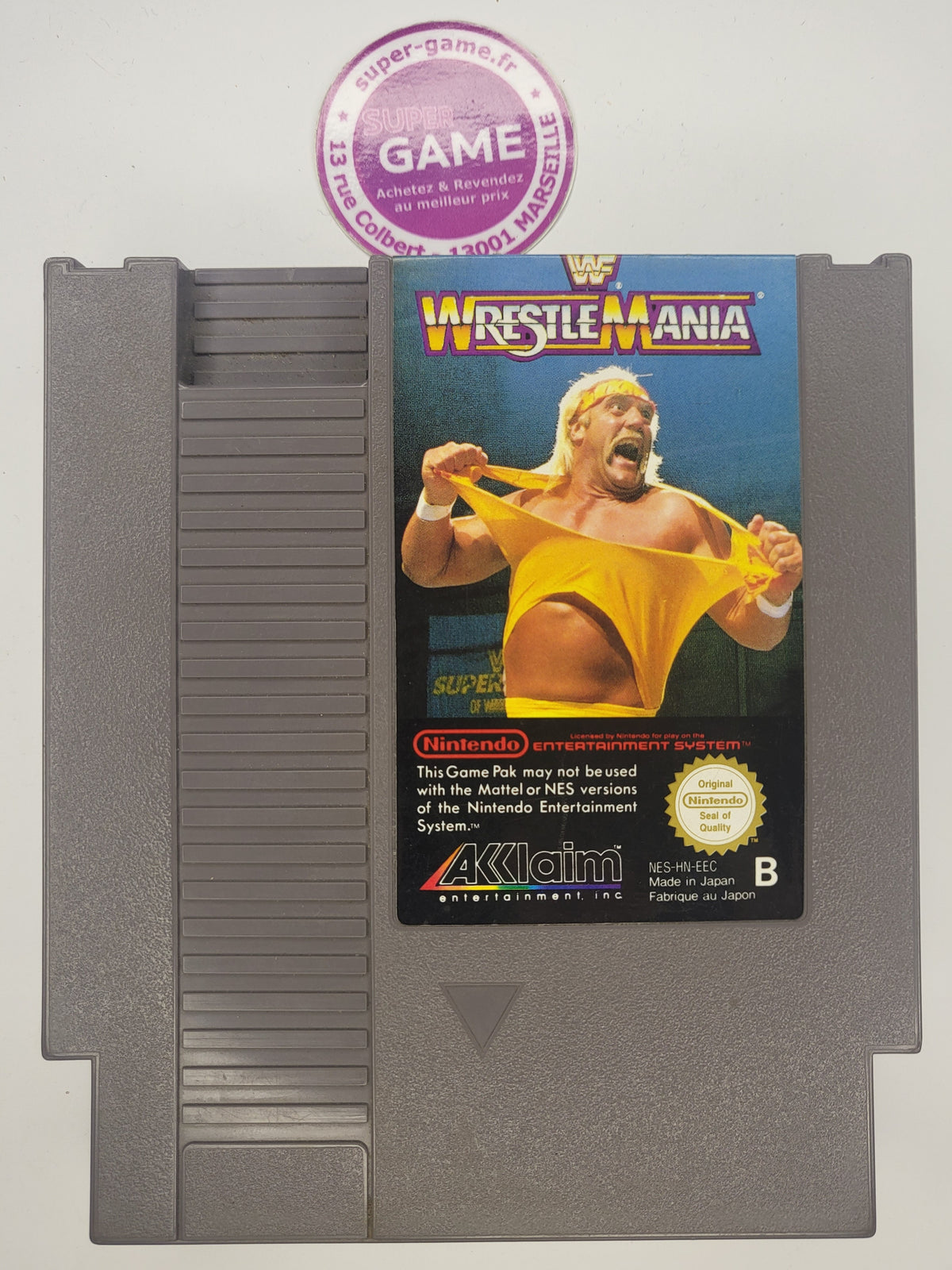 WRESTLE MANIA - sans boite - NES