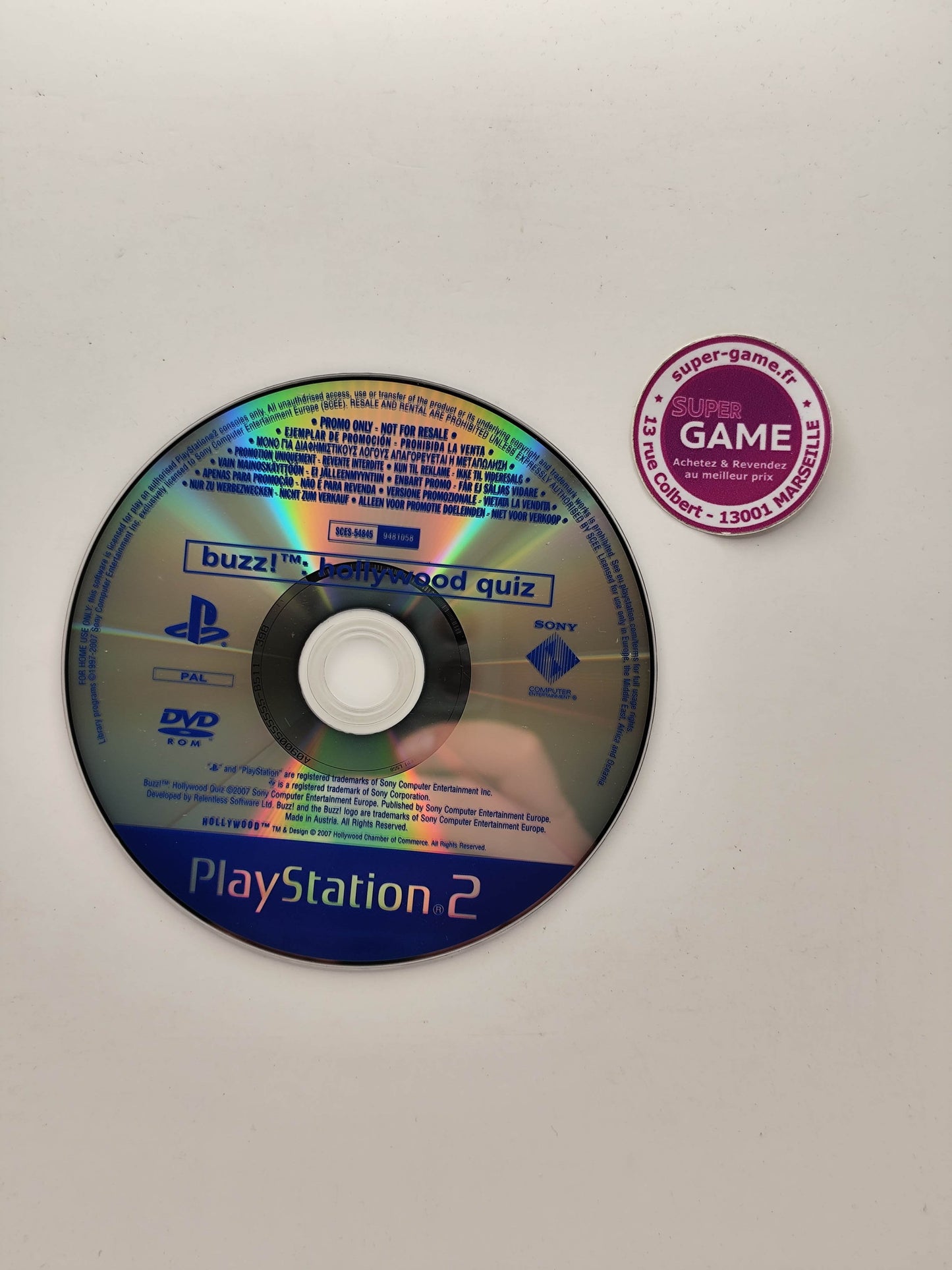 BUZZ! HOLLYWOOD QUIZ - PS2