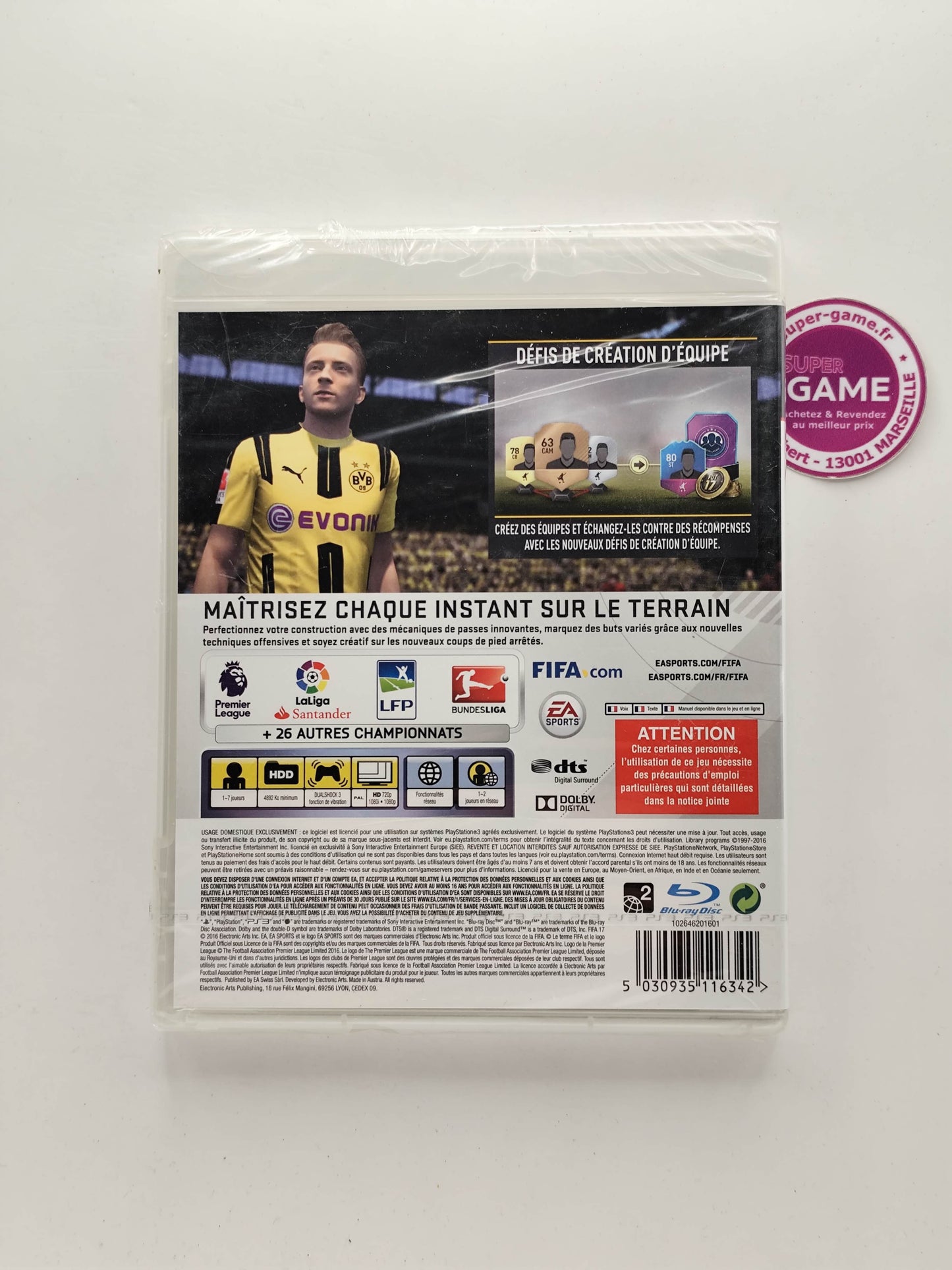 FIFA 17 - NEUF - PS3