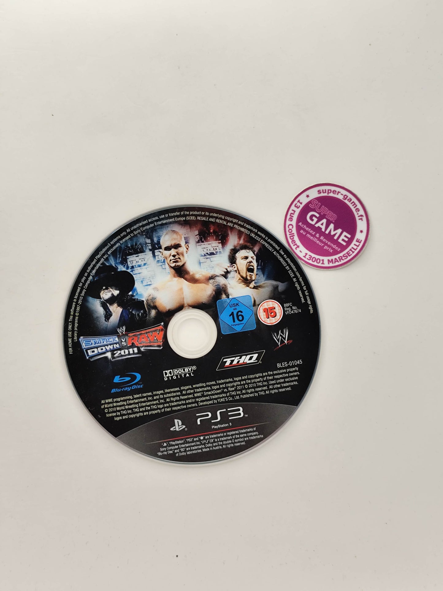 SMACKDOWN VS RAW 2011 - PS3