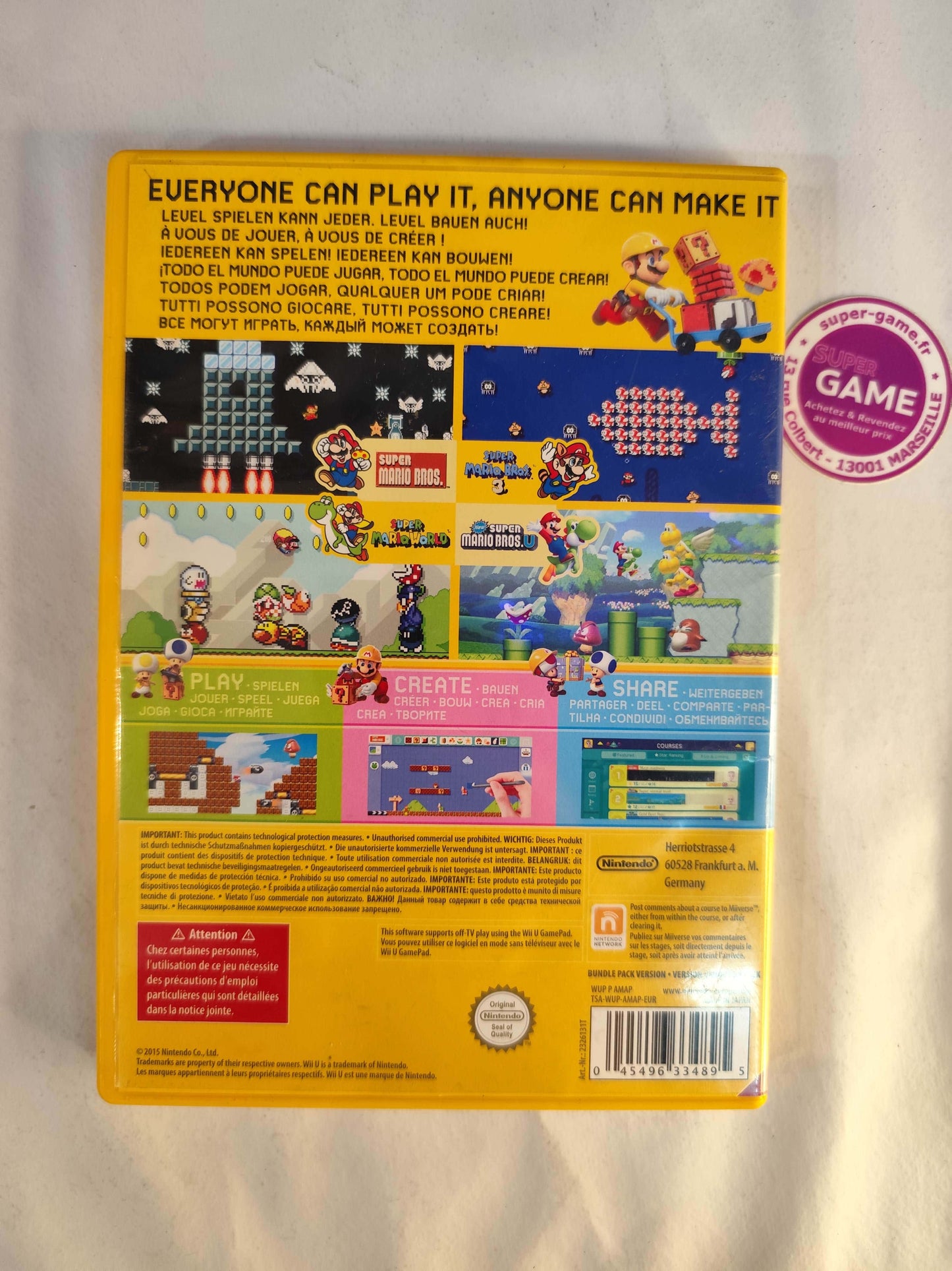 Super Mario Maker - #WU002